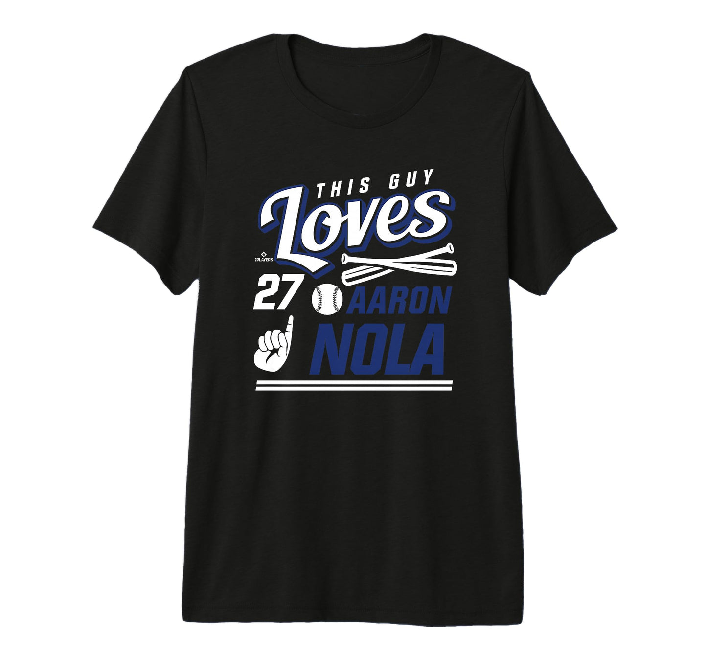 This Guy Loves Aaron Nola Tri Blend T-Shirt - Casual Everyday Wear Unisex - T-Shirt, Sweatshirt, Hoodie
