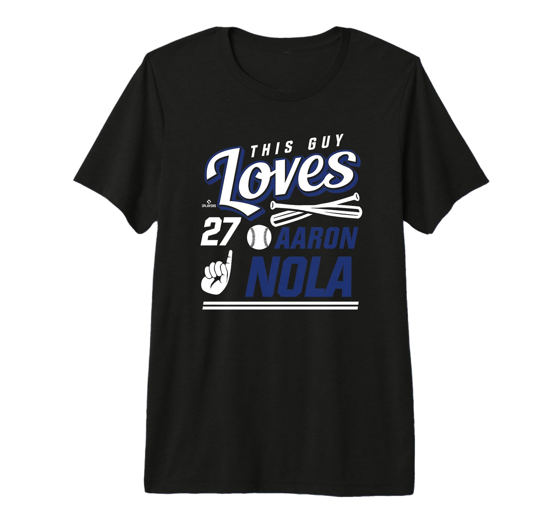 This Guy Loves Aaron Nola Tri Blend T-Shirt - Casual Everyday Wear Unisex - T-Shirt, Sweatshirt, Hoodie