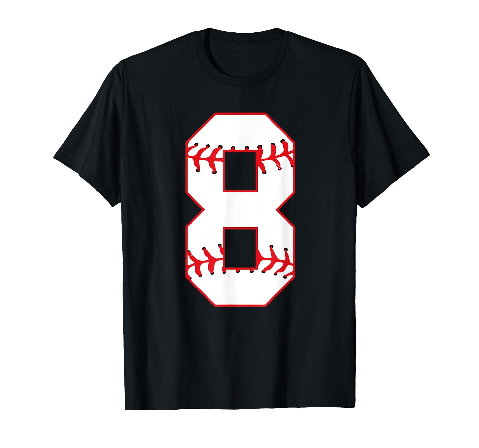 Eighth Birthday Party 8Th Baseball Born T-Shirt - Graphic Print Men Women - T-Shirt, Sweatshirt, Hoodie