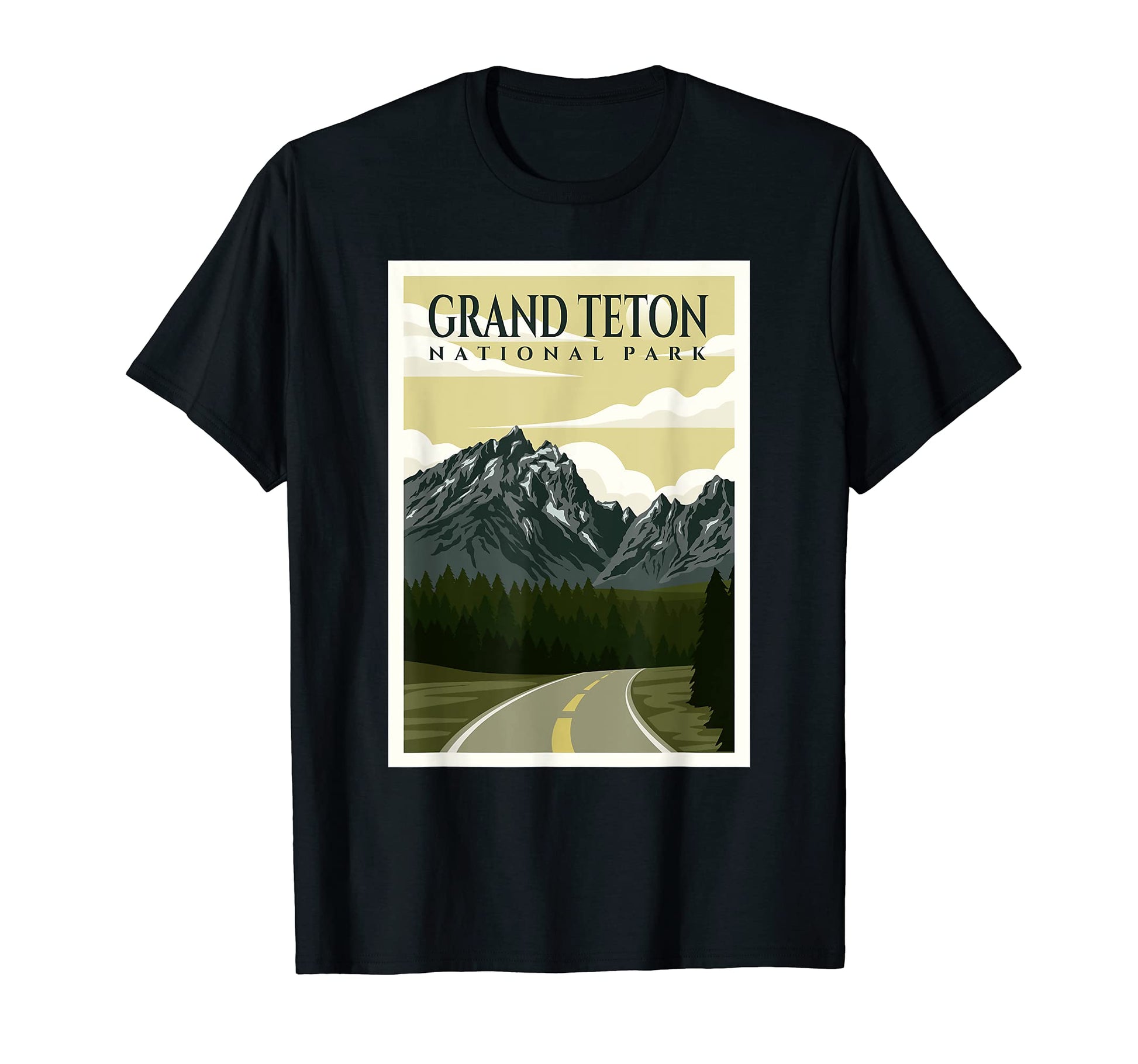 Grand Teton National Park Wyoming T-Shirt - Streetwear Style Unisex - T-Shirt, Sweatshirt, Hoodie