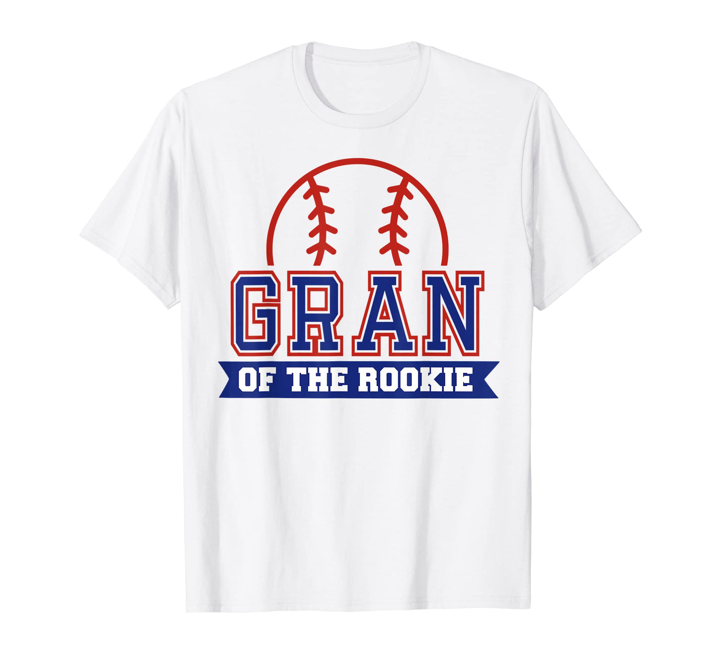 Gran Rookie 1St Birthday Baseball Theme T-Shirt - Trendy Graphic Unisex - T-Shirt, Sweatshirt, Hoodie
