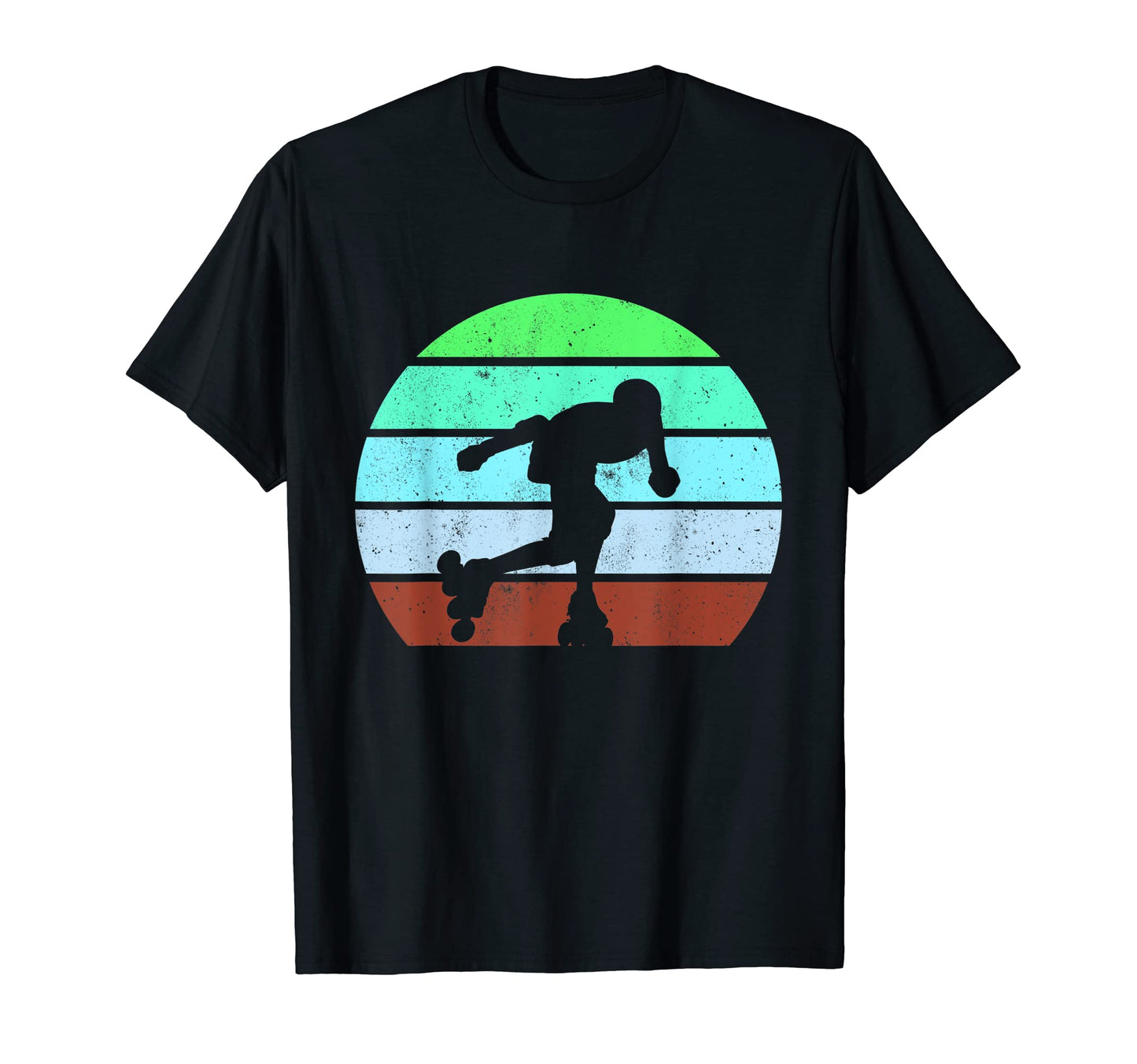 Roller Skate Skating 70S 80S T-Shirt - Minimalist Print for Adults - T-Shirt, Sweatshirt, Hoodie