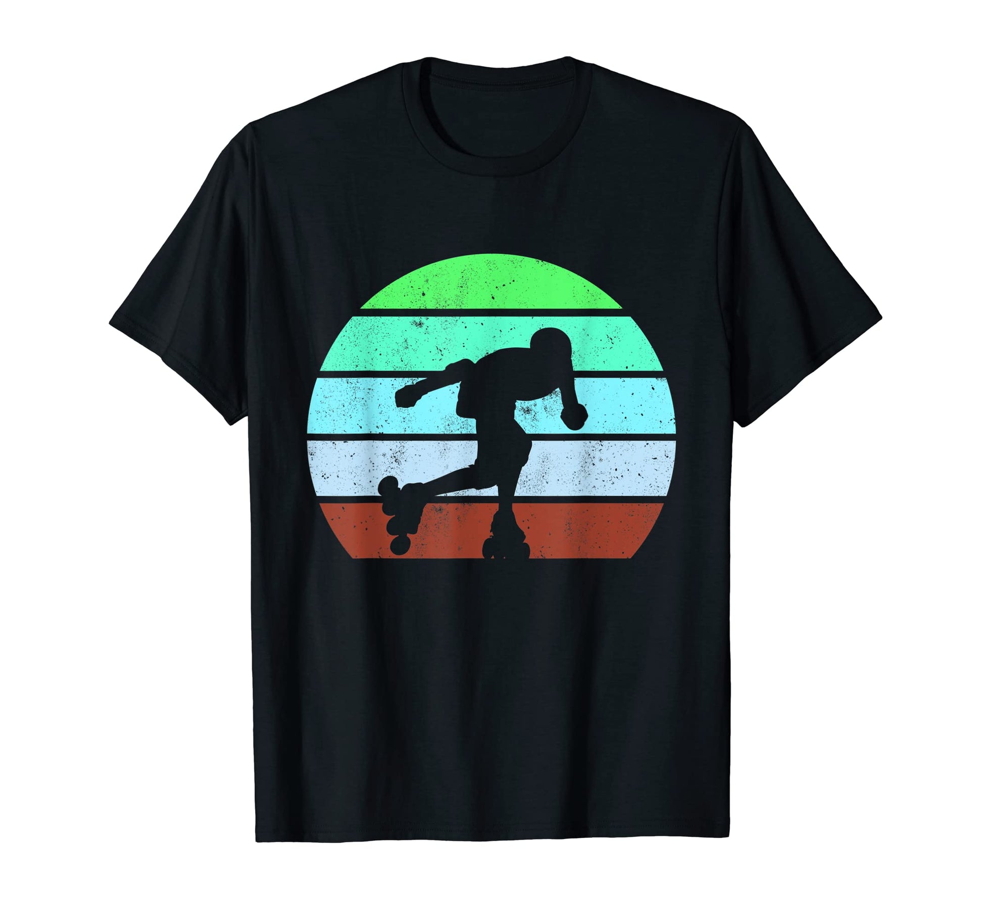 Roller Skate Skating 70S 80S T-Shirt - Minimalist Print for Adults - T-Shirt, Sweatshirt, Hoodie