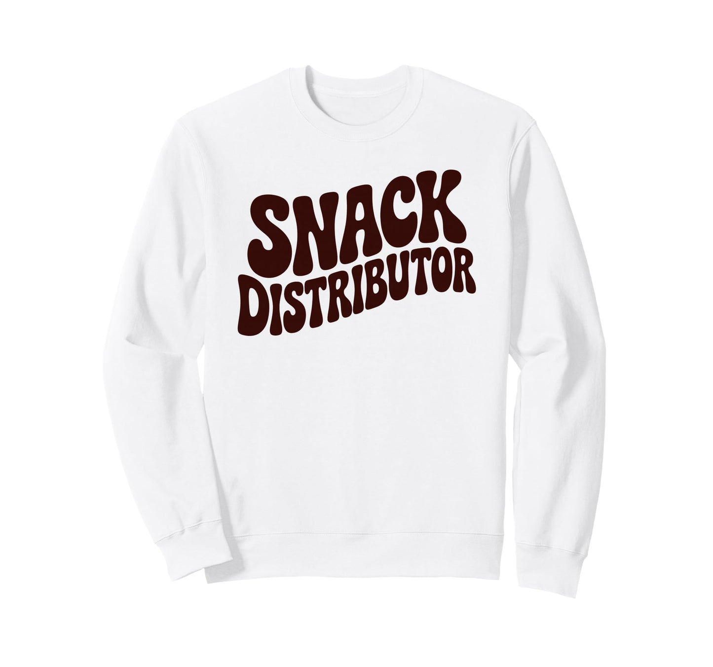 Snack Distributor Funny Phrase Sweatshirt - Minimalist Print Unisex - T-Shirt, Sweatshirt, Hoodie