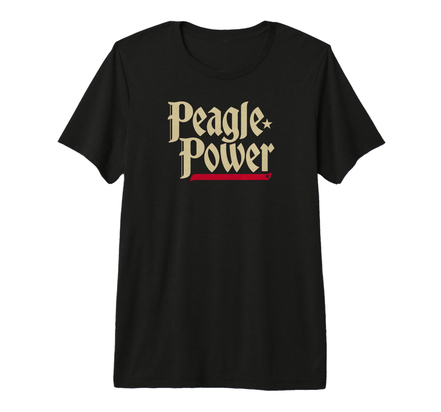 Peagle Power Texas Baseball Tri Blend T-Shirt - Unique Graphic Unisex - T-Shirt, Sweatshirt, Hoodie
