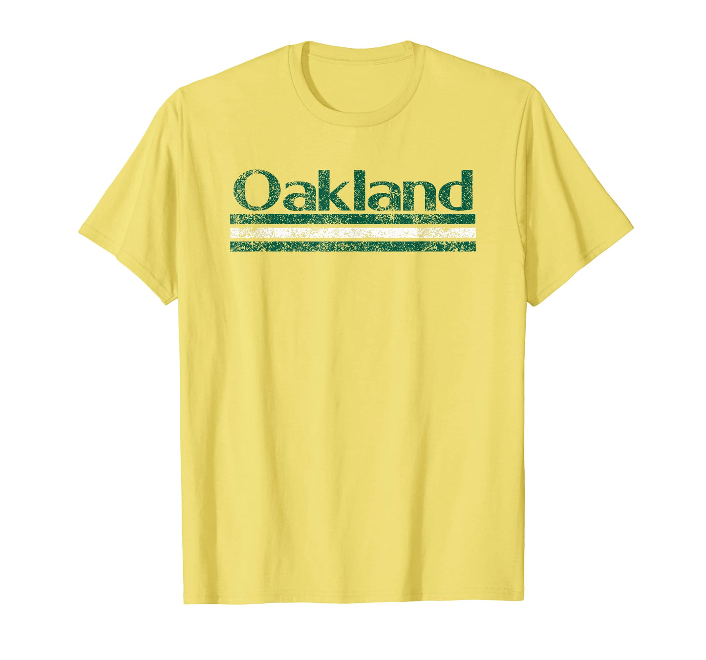 Oakland California Weathered T-Shirt - Casual Everyday Wear for Adults - T-Shirt, Sweatshirt, Hoodie
