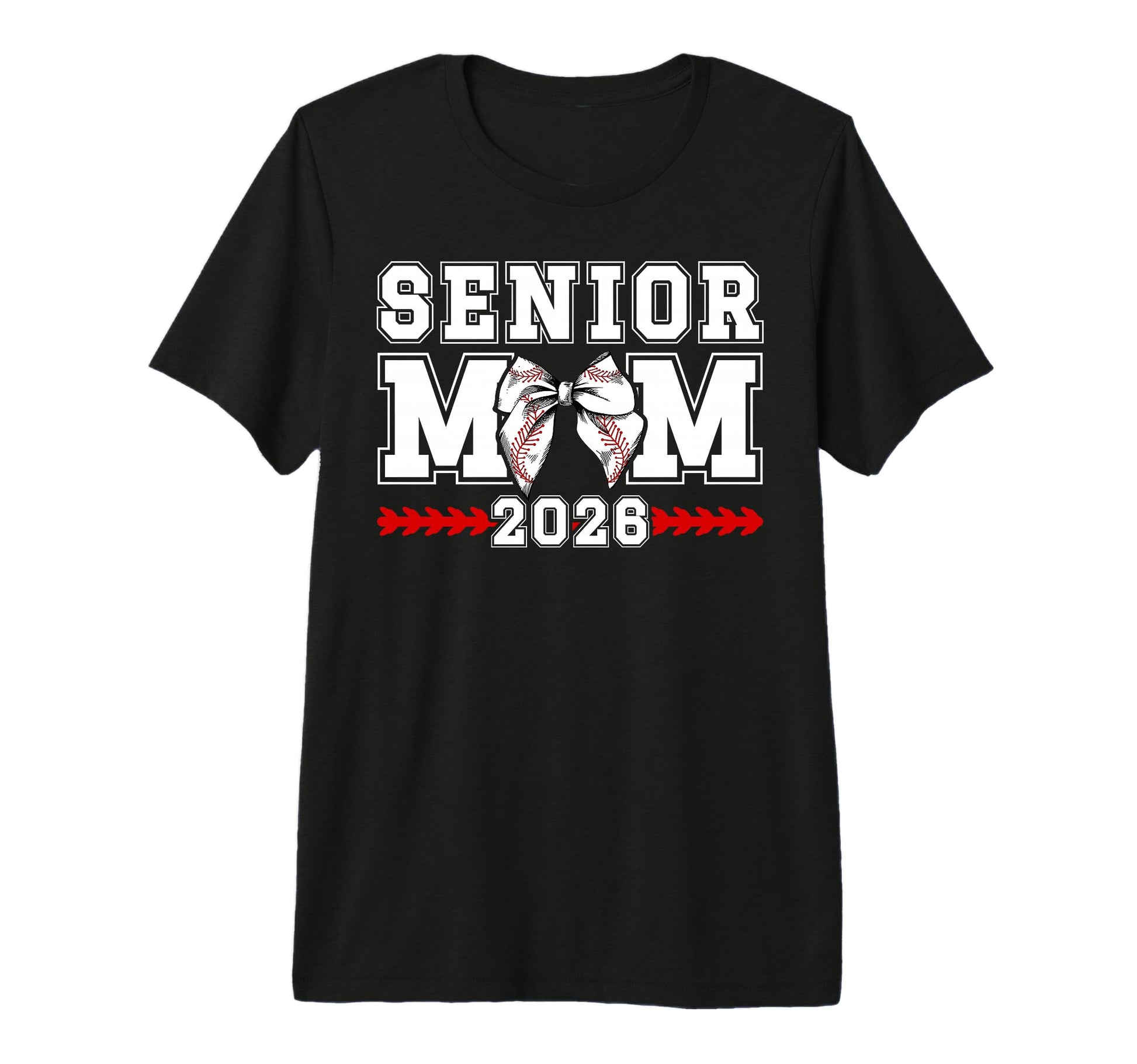 Baseball Senior Mom 2026 Baseball T-Shirt - Fun Novelty Design Unisex - T-Shirt, Sweatshirt, Hoodie