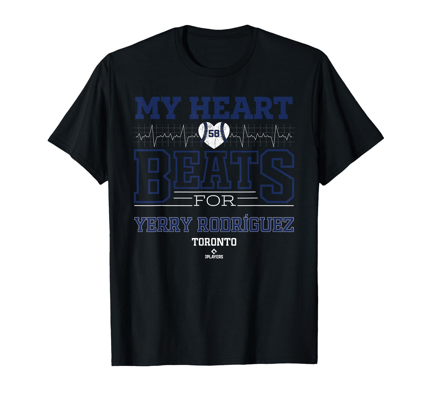 My Heart Beats Yerry Rodr Guez T-Shirt - Minimalist Print for Adults - T-Shirt, Sweatshirt, Hoodie