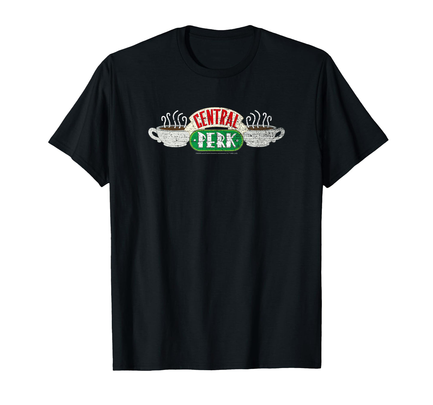 Friends Central Perk Black T-Shirt - Trendy Graphic for Adults - T-Shirt, Sweatshirt, Hoodie