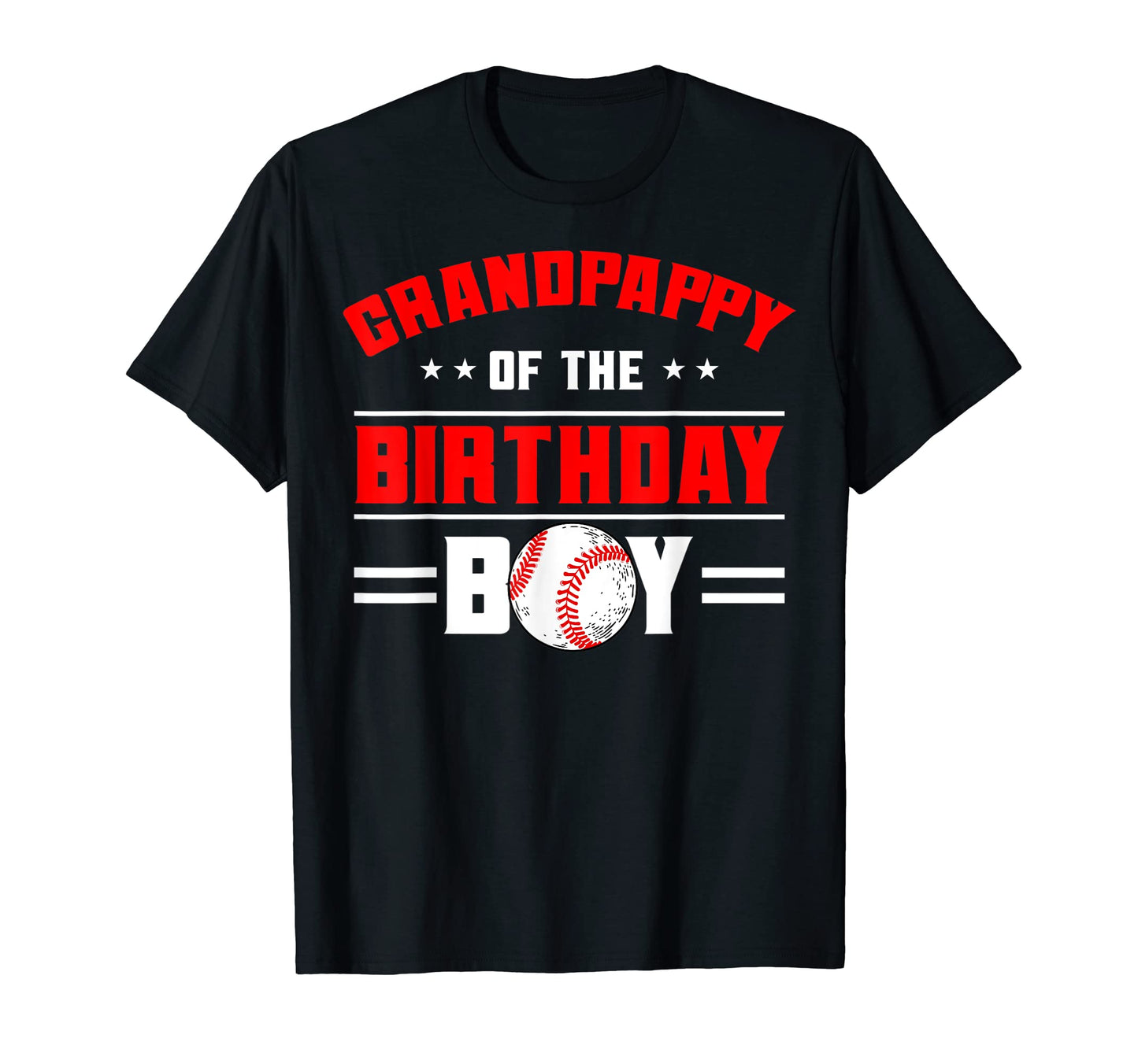 Grandpappy Birthday Baseball Theme T-Shirt - Unique Graphic for Adults - T-Shirt, Sweatshirt, Hoodie
