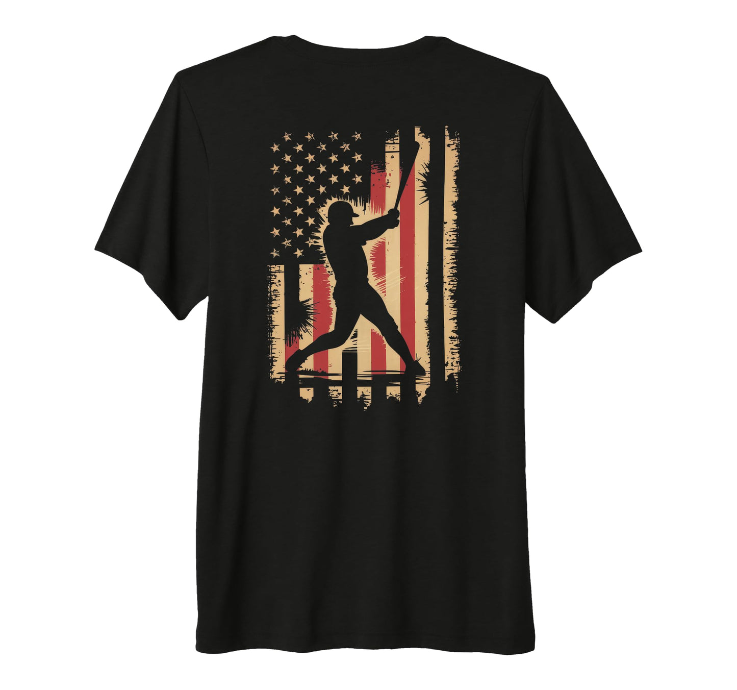 Baseball Player Team Game Day Usa T-Shirt - Unique Graphic for Adults - T-Shirt, Sweatshirt, Hoodie