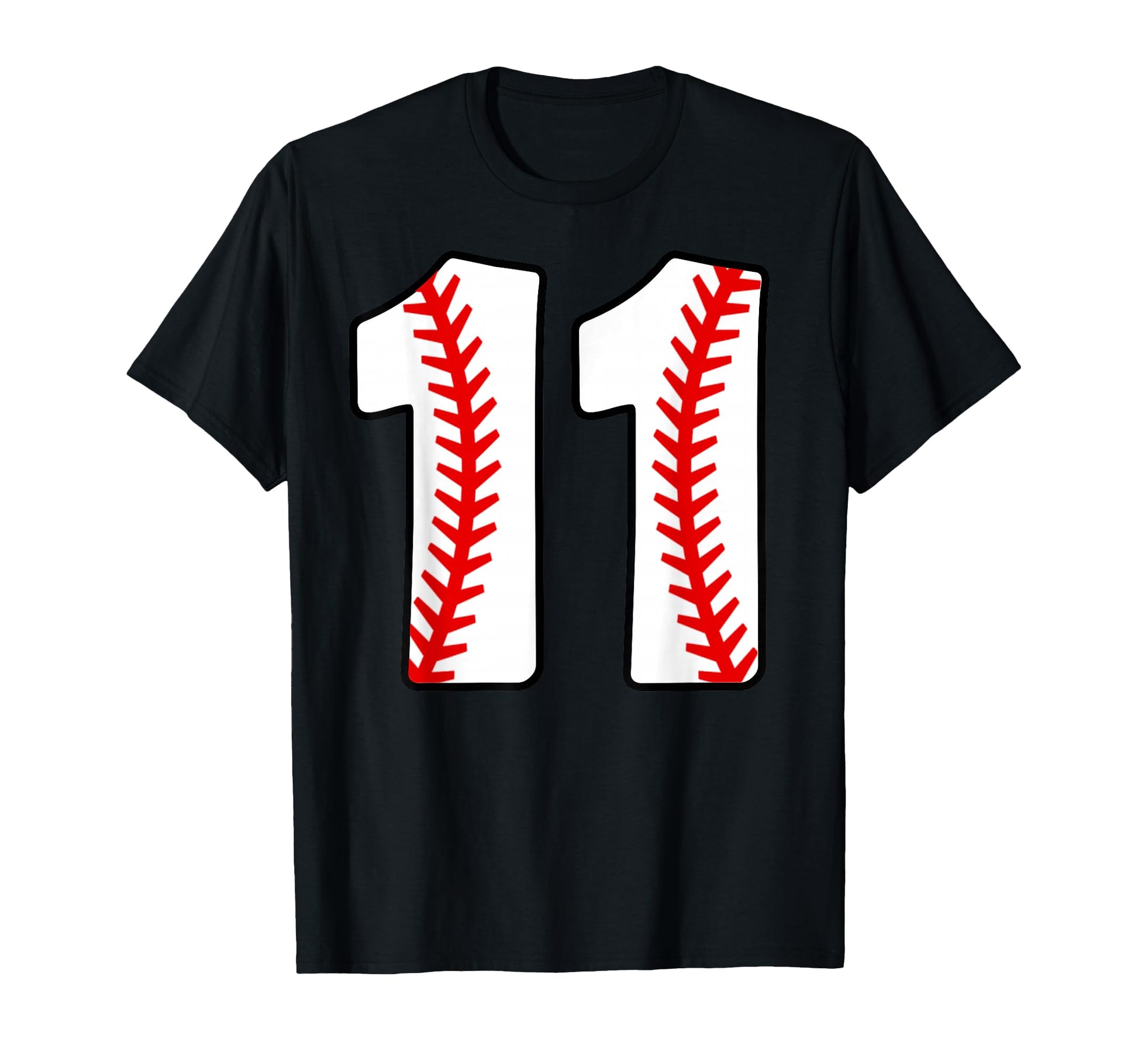 Eleventh Birthday 11Th Baseball T-Shirt - Custom Art Print Men Women - T-Shirt, Sweatshirt, Hoodie