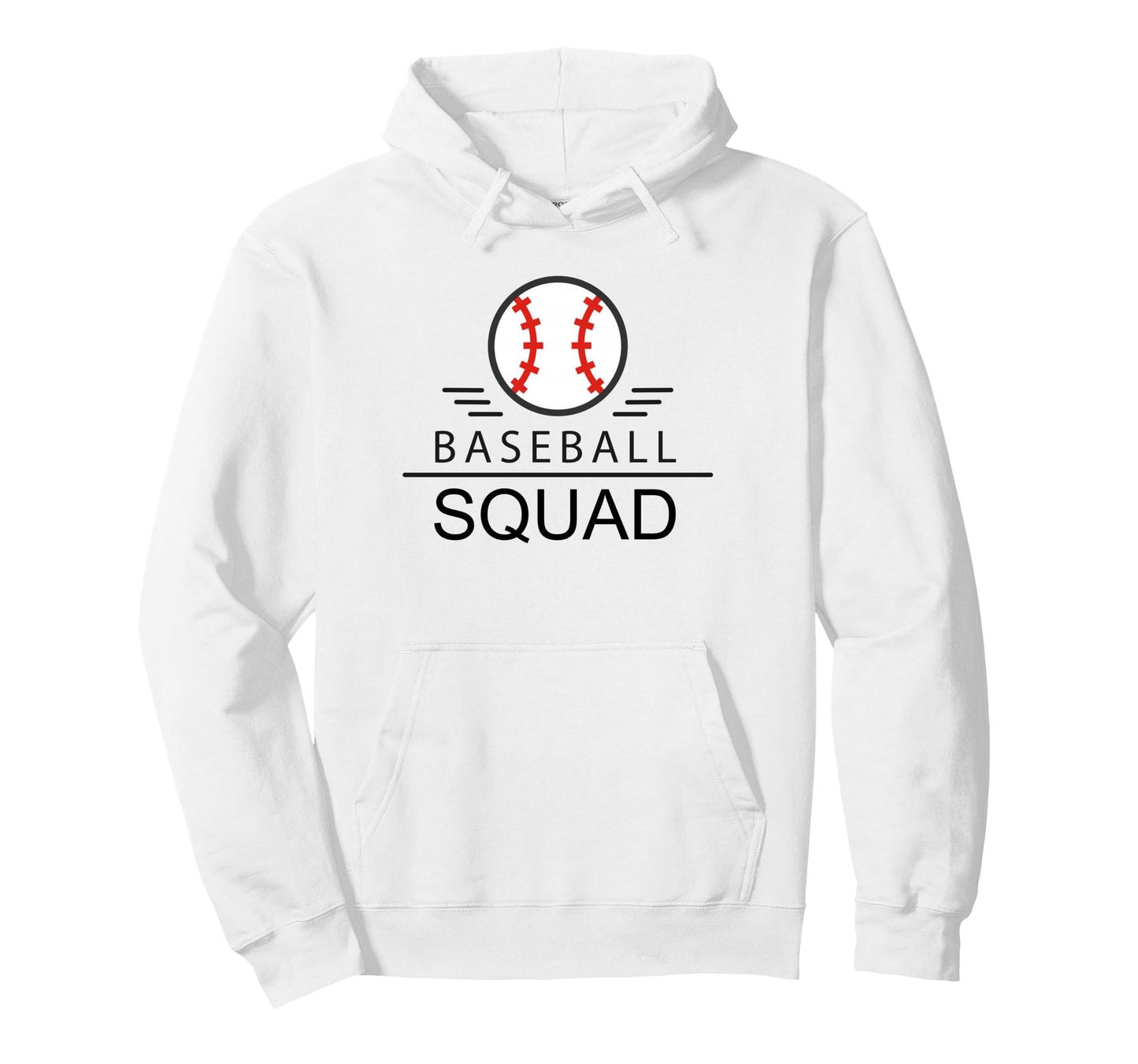 Baseball Squad Team Friend Project Gang Hoodie - Graphic Print for Adults - T-Shirt, Sweatshirt, Hoodie
