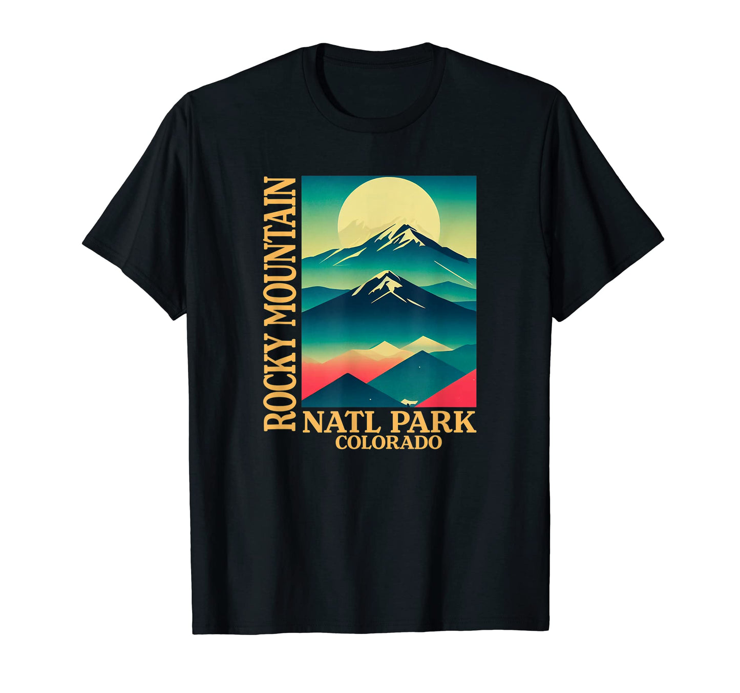 Colorado Rocky Mountain National Park T-Shirt - Graphic Print Unisex - T-Shirt, Sweatshirt, Hoodie