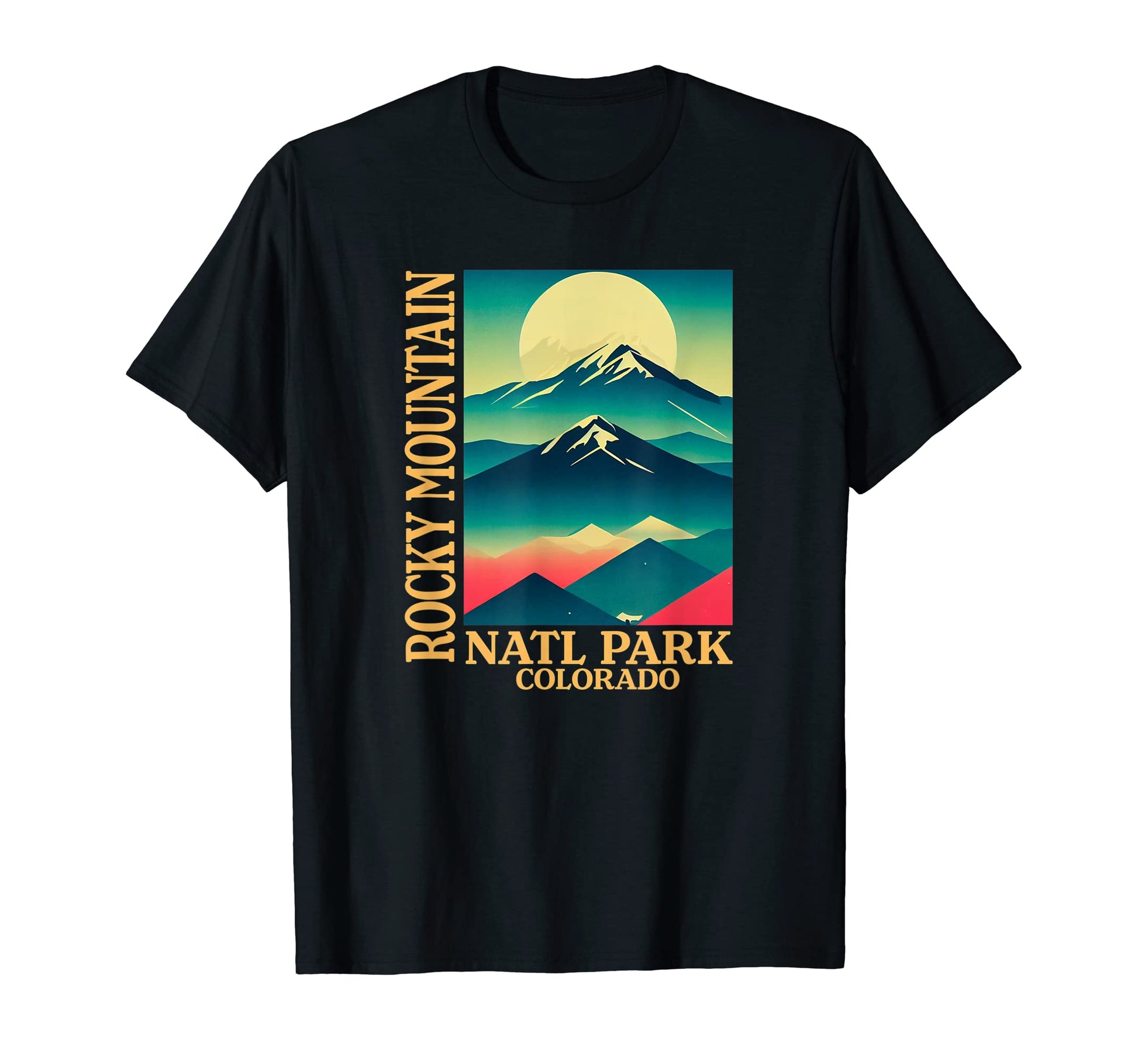 Colorado Rocky Mountain National Park T-Shirt - Graphic Print Unisex - T-Shirt, Sweatshirt, Hoodie