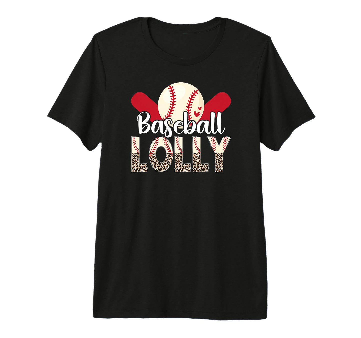 Baseball Lolly Leopard Lolly Baseball T-Shirt - Unique Graphic for Adults - T-Shirt, Sweatshirt, Hoodie