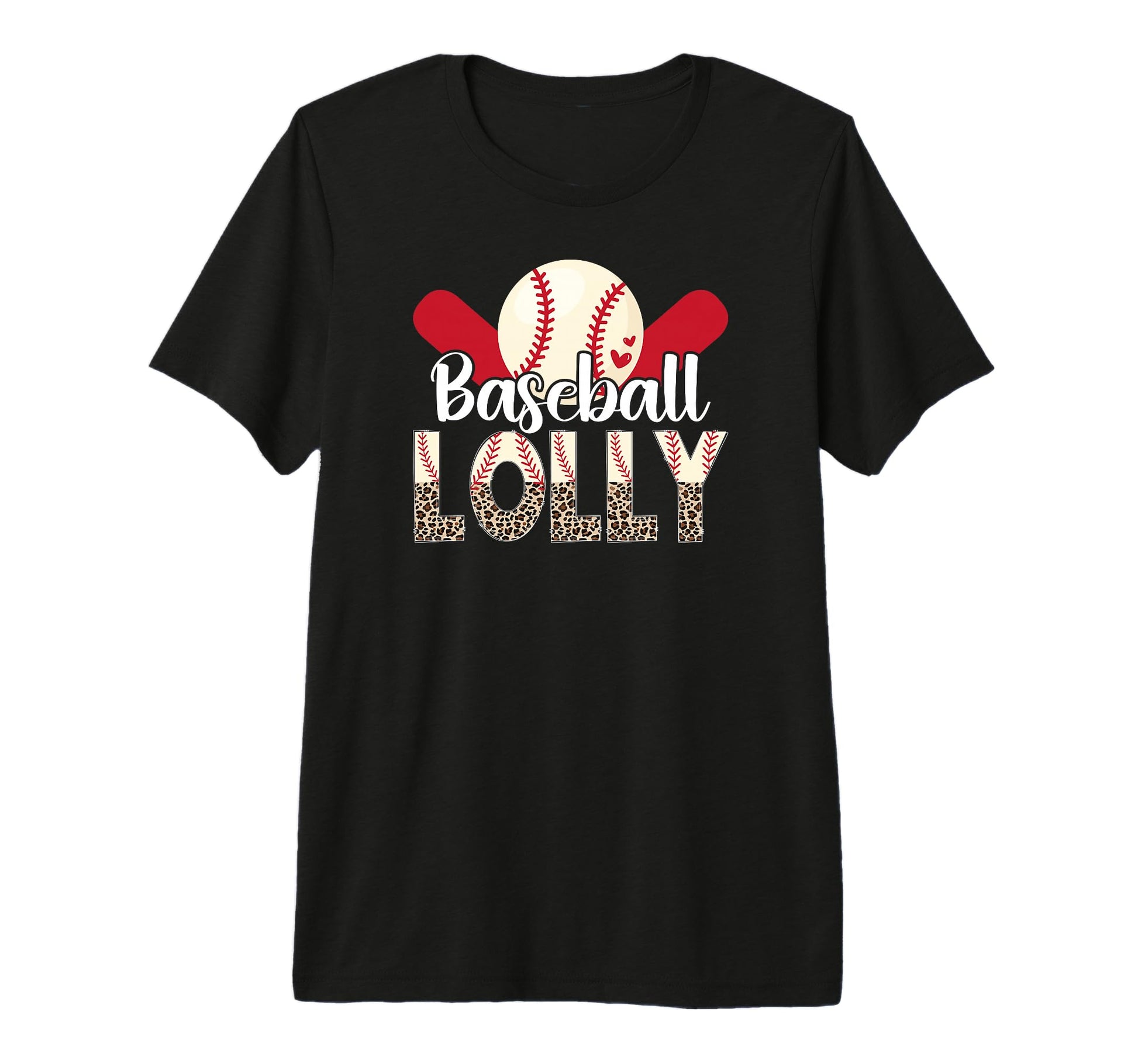 Baseball Lolly Leopard Lolly Baseball T-Shirt - Unique Graphic for Adults - T-Shirt, Sweatshirt, Hoodie