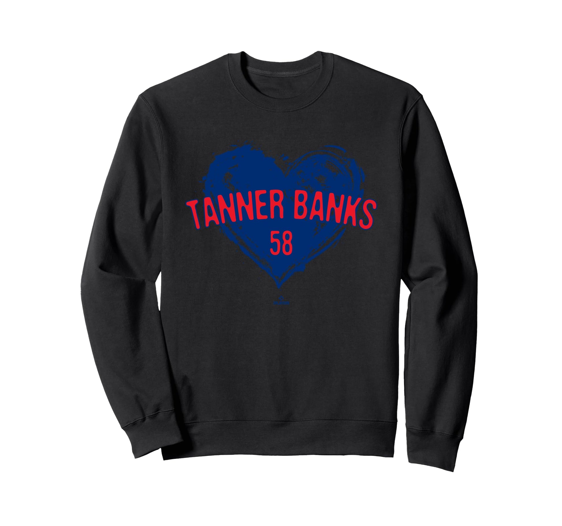 Distressed Heart Tanner Banks Sweatshirt - Novelty Apparel Unisex - T-Shirt, Sweatshirt, Hoodie