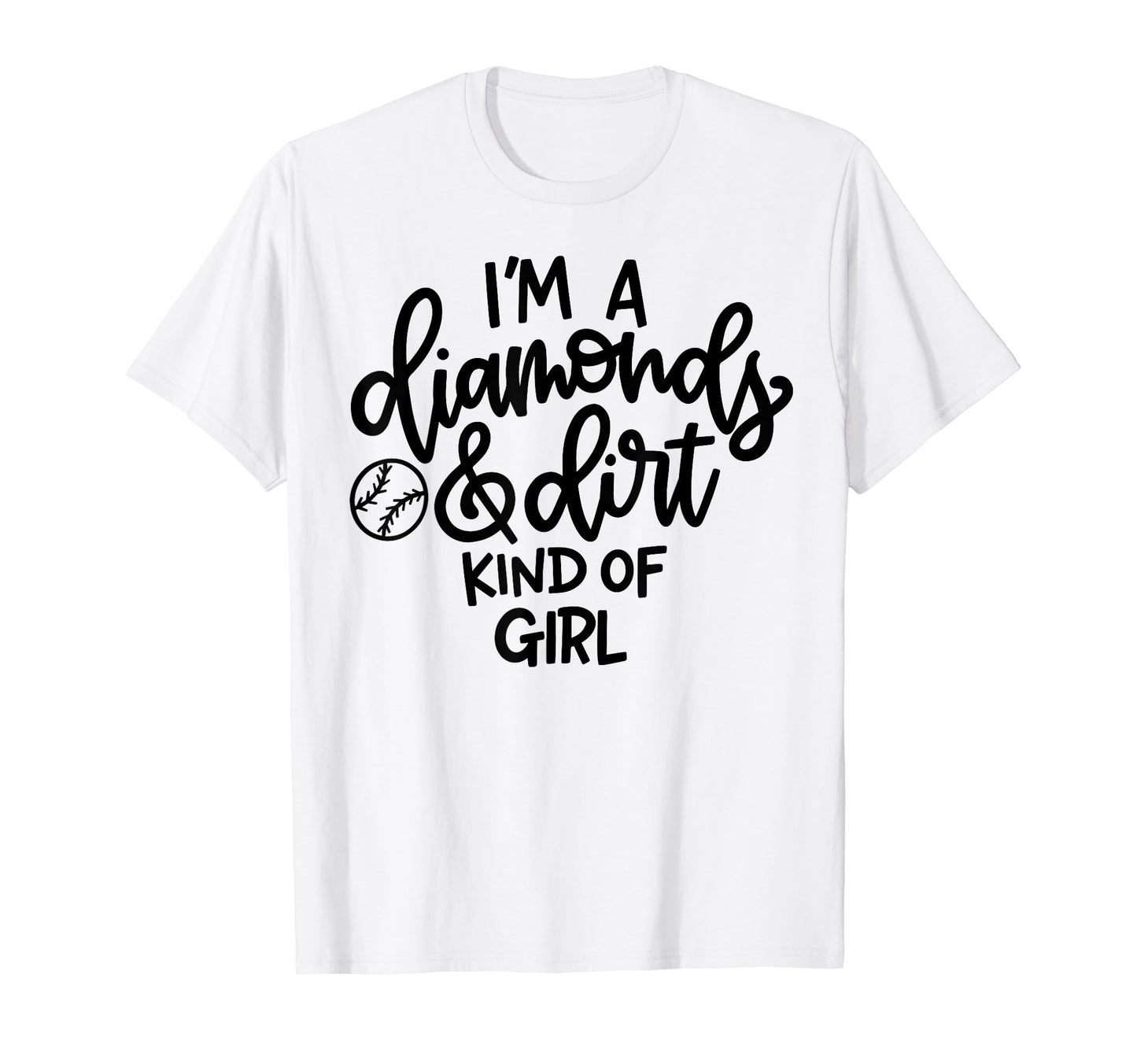 Baseball Diamond Dirt And Diamonds T-Shirt - Aesthetic Graphic Unisex - T-Shirt, Sweatshirt, Hoodie