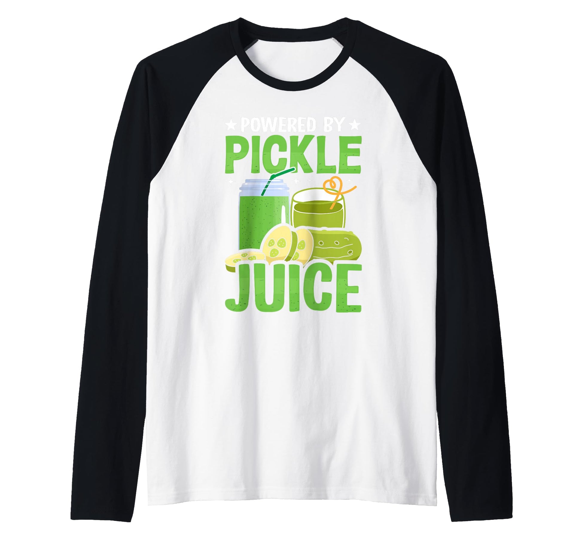 Powered Pickle Juice Funny Hoodie - Casual Everyday Wear for Adults - T-Shirt, Sweatshirt, Hoodie