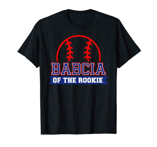 Babcia Rookie 1St Birthday Baseball T-Shirt - Aesthetic Graphic for Adults - T-Shirt, Sweatshirt, Hoodie