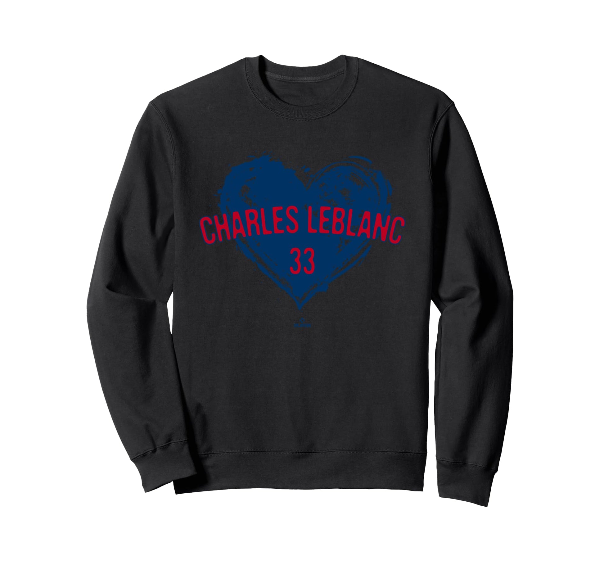Distressed Heart Charles Leblanc Sweatshirt - Custom Art Print for Adults - T-Shirt, Sweatshirt, Hoodie