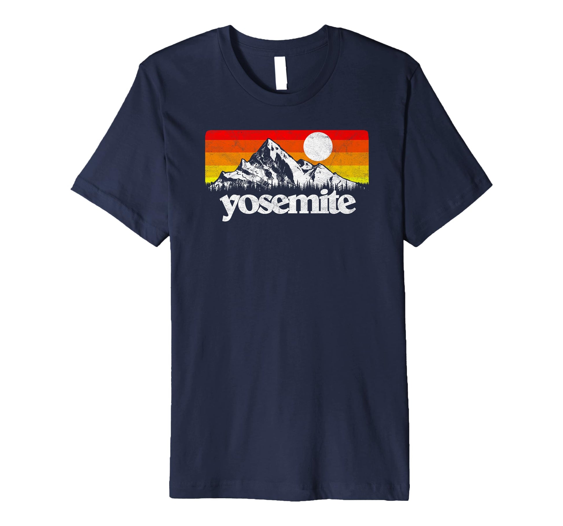 Yosemite National Park Mountains T-Shirt - Graphic Print Men Women - T-Shirt, Sweatshirt, Hoodie