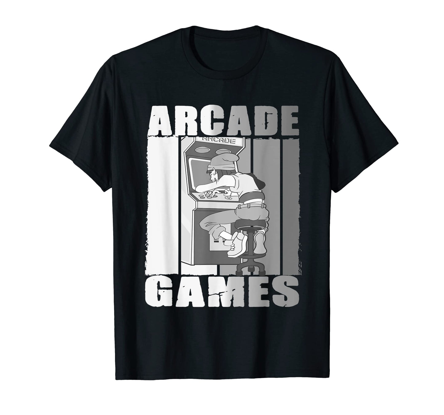 Arcade Game Video Game Gamers Video T-Shirt - Minimalist Print for Adults - T-Shirt, Sweatshirt, Hoodie