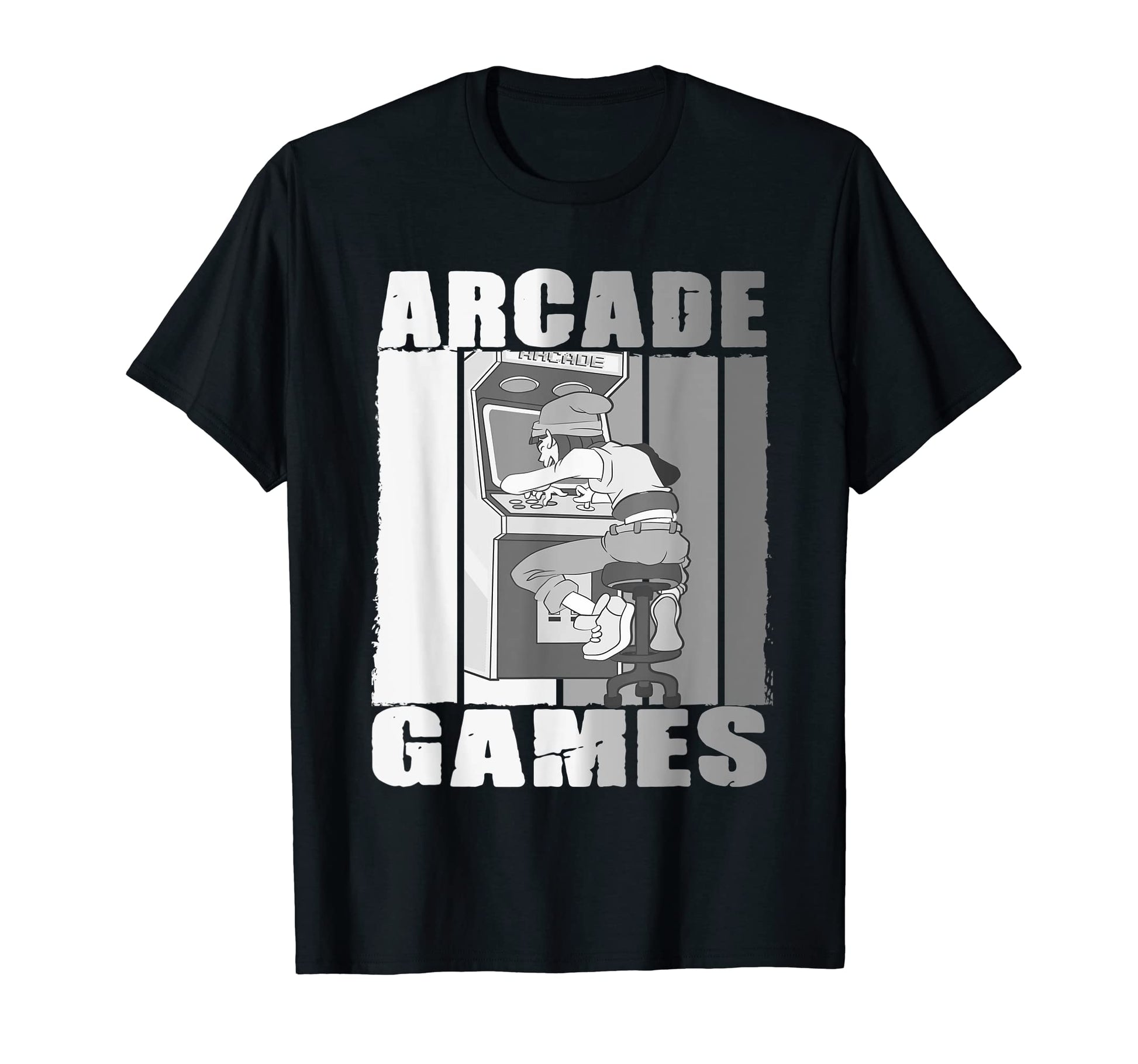 Arcade Game Video Game Gamers Video T-Shirt - Minimalist Print for Adults - T-Shirt, Sweatshirt, Hoodie