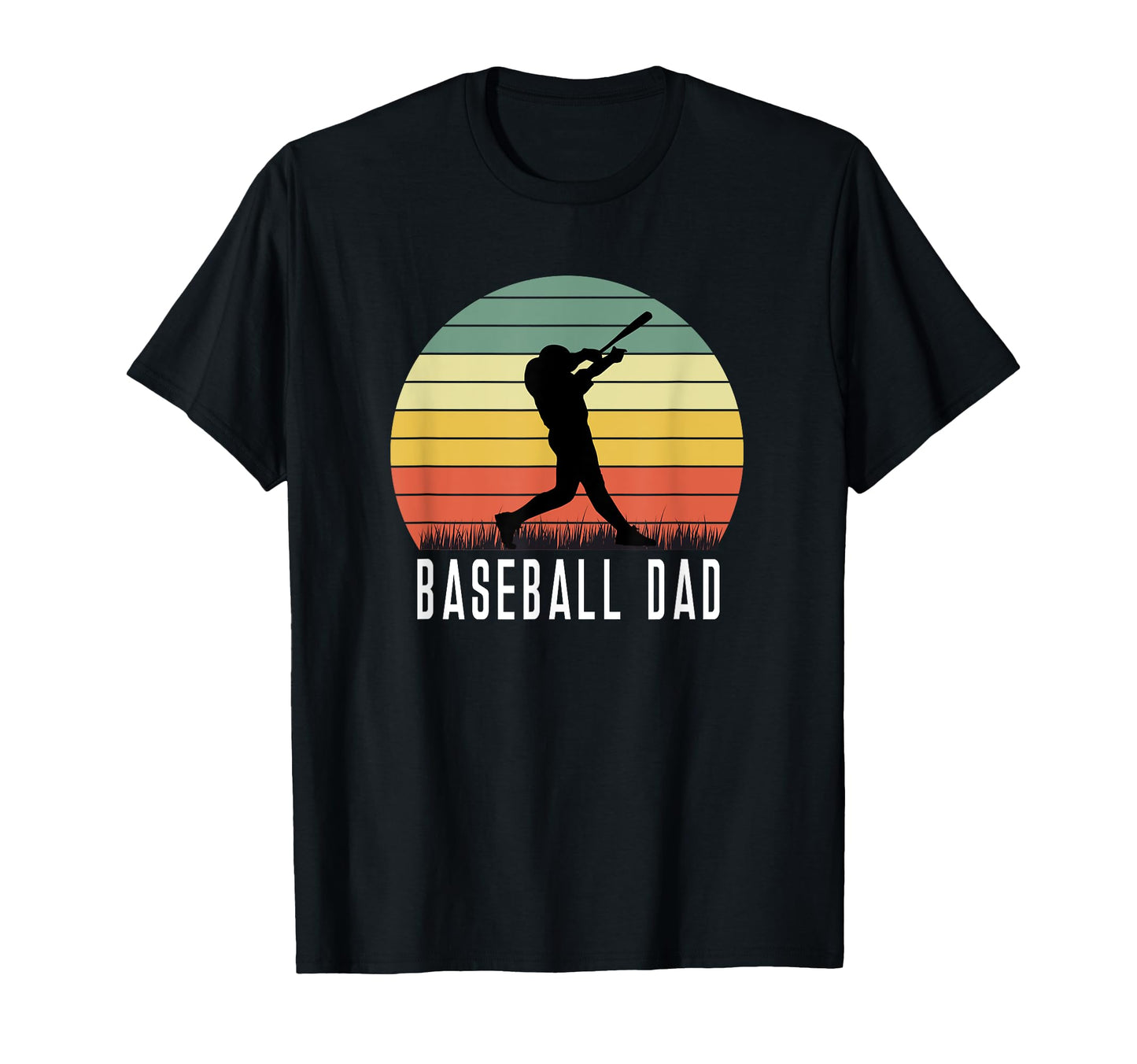 Baseball Batter Homerun Dad T-Shirt - Fun Novelty Design for Adults - T-Shirt, Sweatshirt, Hoodie