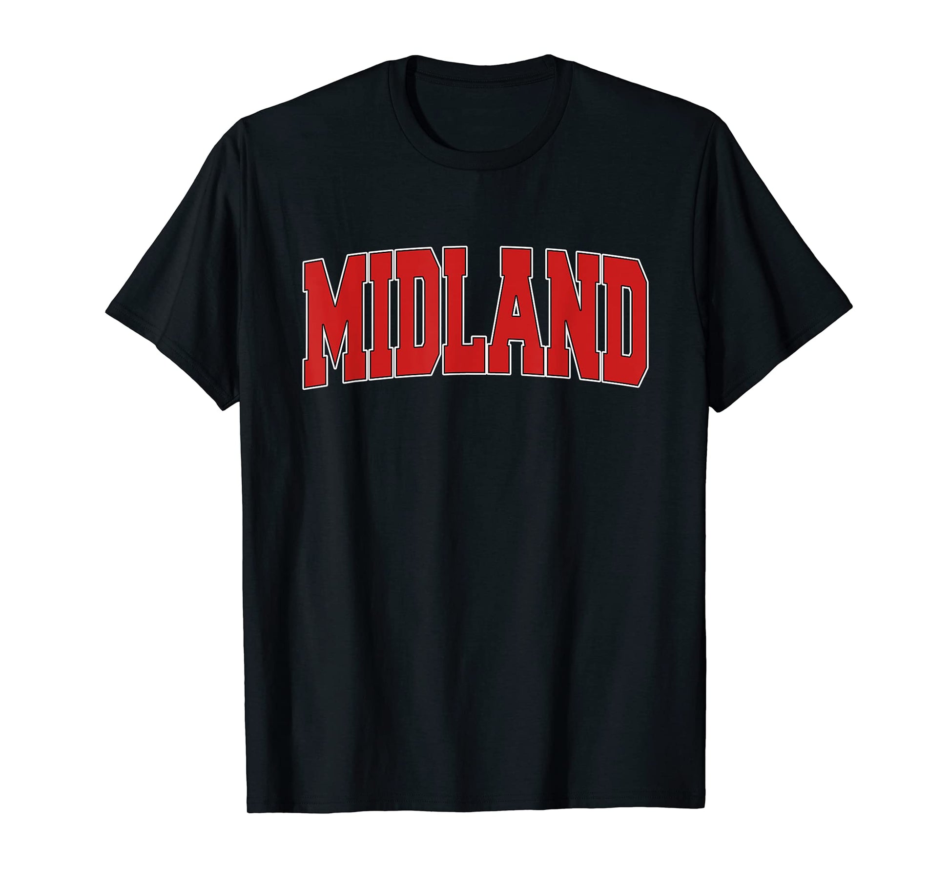 Midland Tx Texas Varsity Usa T-Shirt - Casual Everyday Wear Men Women - T-Shirt, Sweatshirt, Hoodie