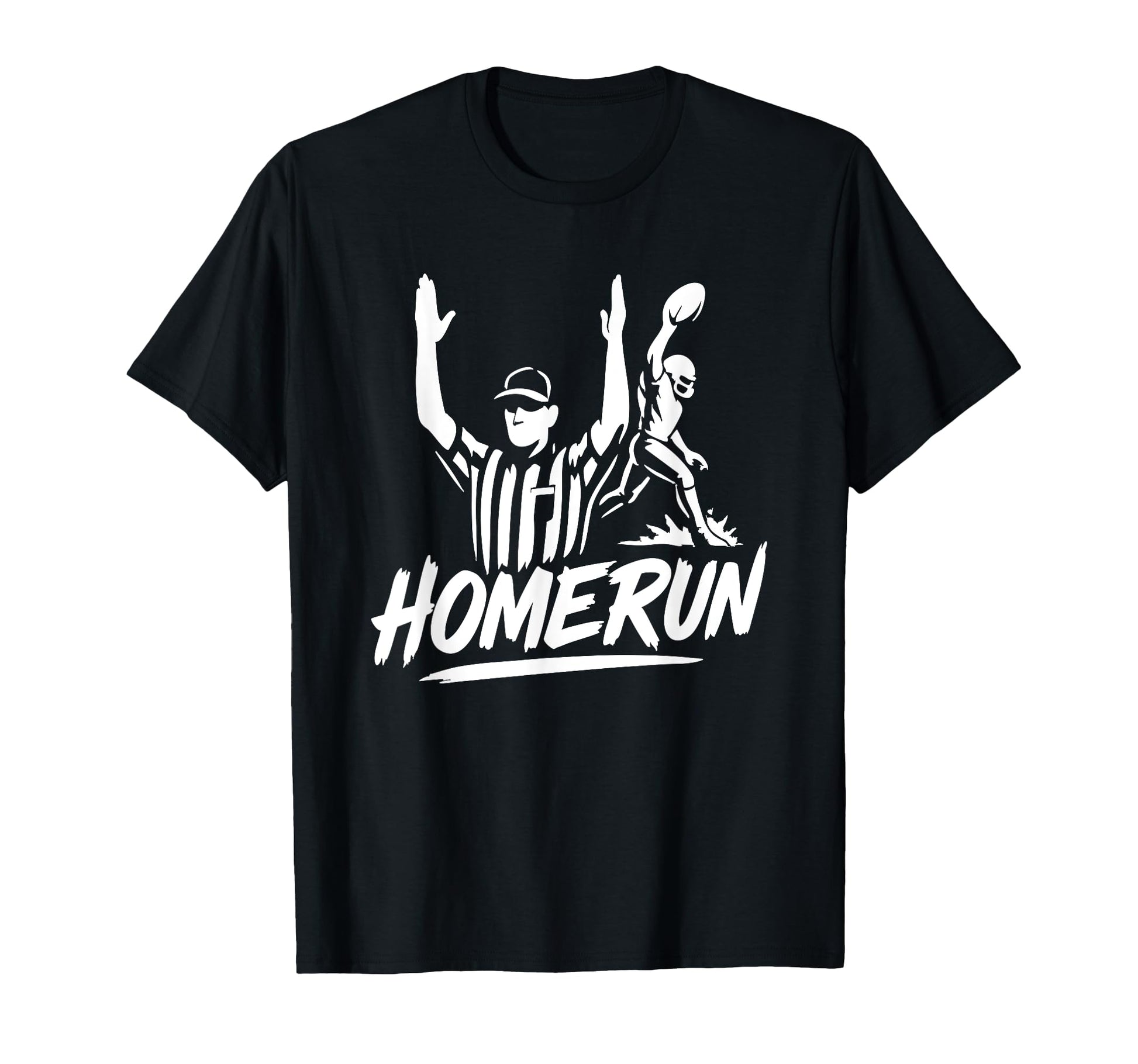 Funny Football Touchdown Homerun T-Shirt - Minimalist Print for Adults - T-Shirt, Sweatshirt, Hoodie