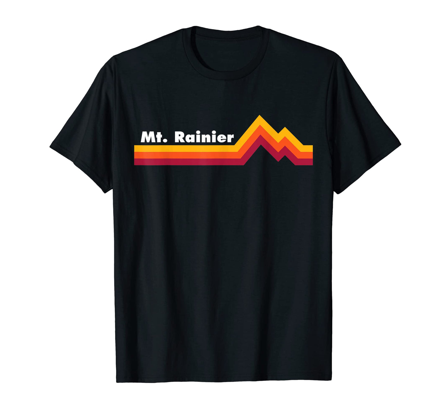Mt Rainier National Park Hiking T-Shirt - Graphic Print for Adults - T-Shirt, Sweatshirt, Hoodie