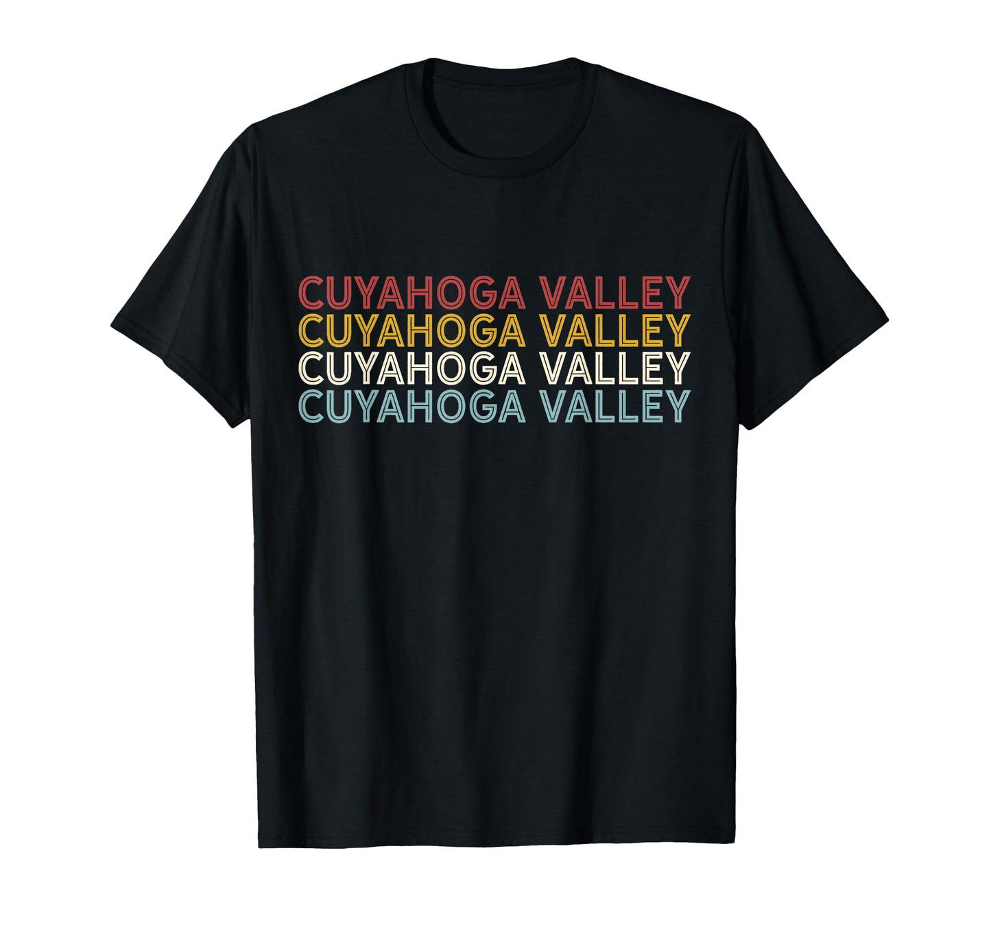 70S Usa Cuyahoga Valley National Park T-Shirt - Custom Art Print for Adults - T-Shirt, Sweatshirt, Hoodie