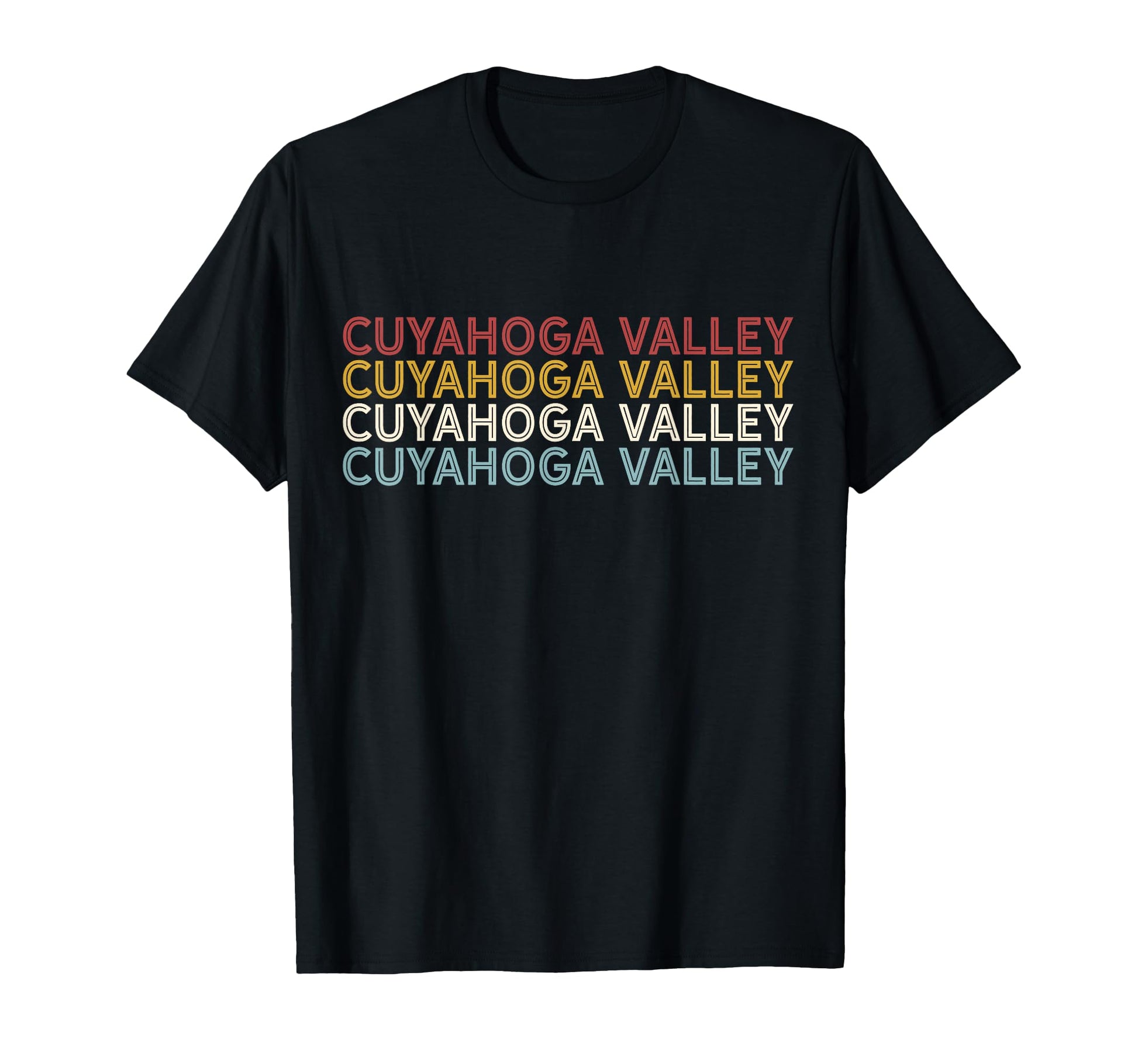 70S Usa Cuyahoga Valley National Park T-Shirt - Custom Art Print for Adults - T-Shirt, Sweatshirt, Hoodie