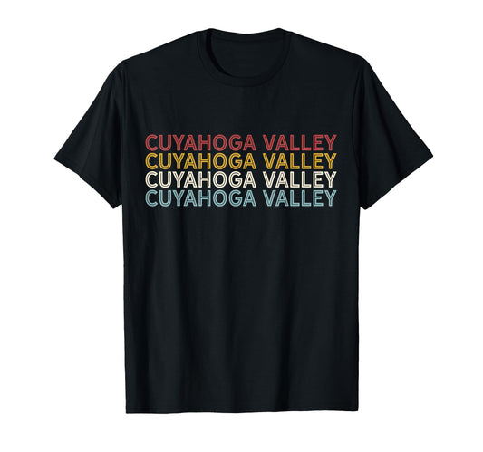 70S Usa Cuyahoga Valley National Park T-Shirt - Custom Art Print for Adults - T-Shirt, Sweatshirt, Hoodie