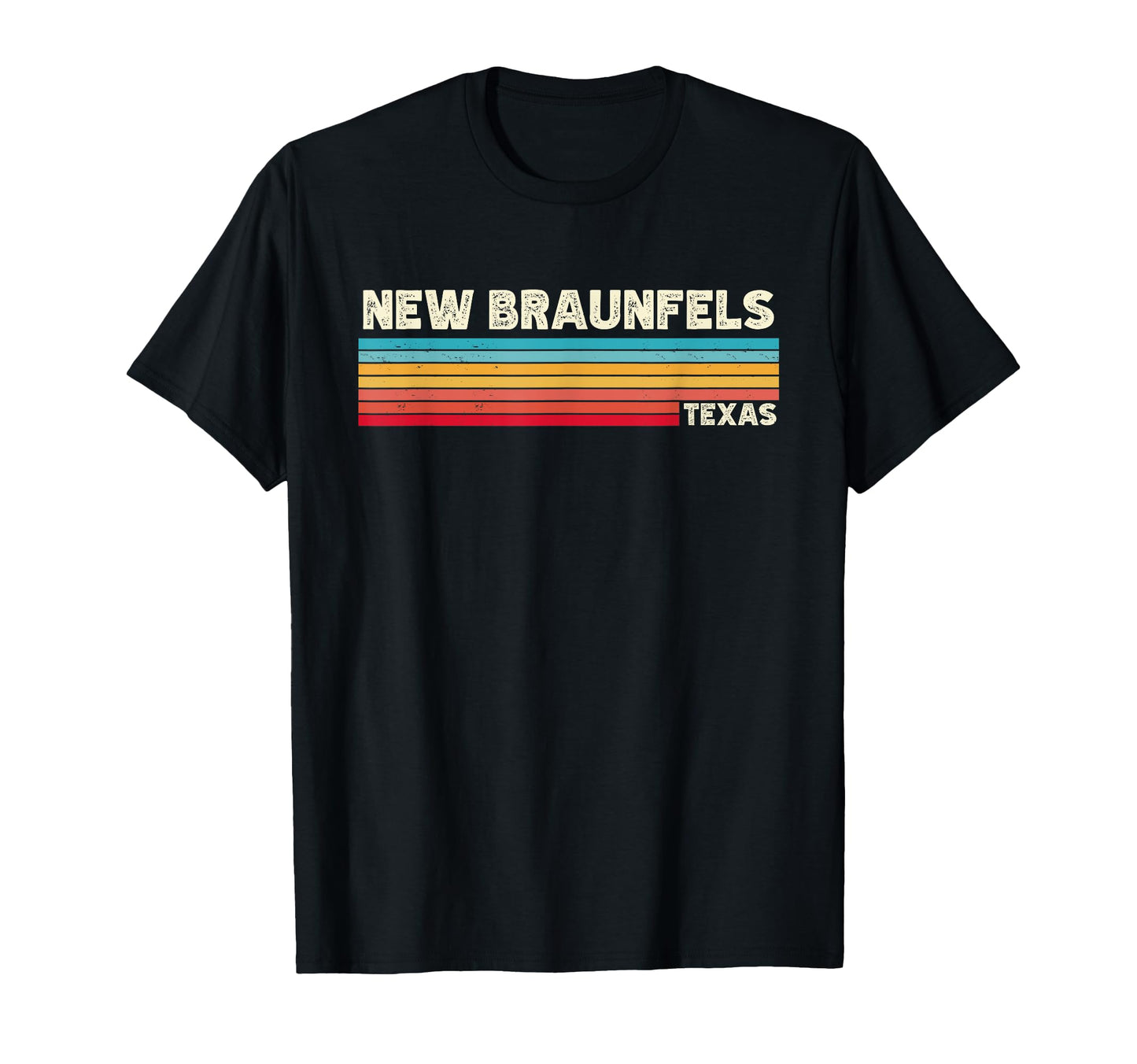 Native New Braunfels Texas Tx Stripes T-Shirt - Trendy Graphic Men Women - T-Shirt, Sweatshirt, Hoodie