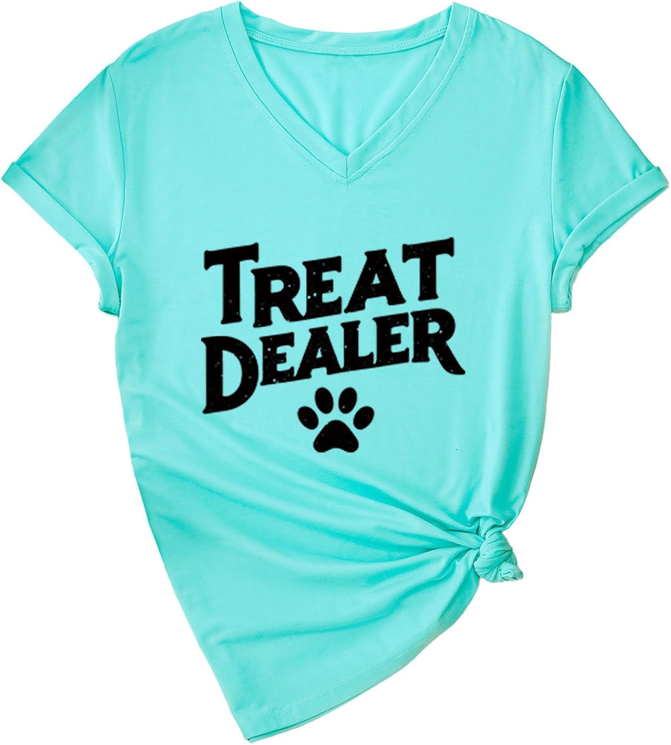 Treat Dealer Funny Humor for Women Paw Graphic Dog - Adult & Kids T-Shirts, Sweatshirts & Hoodies apparel design preview 1