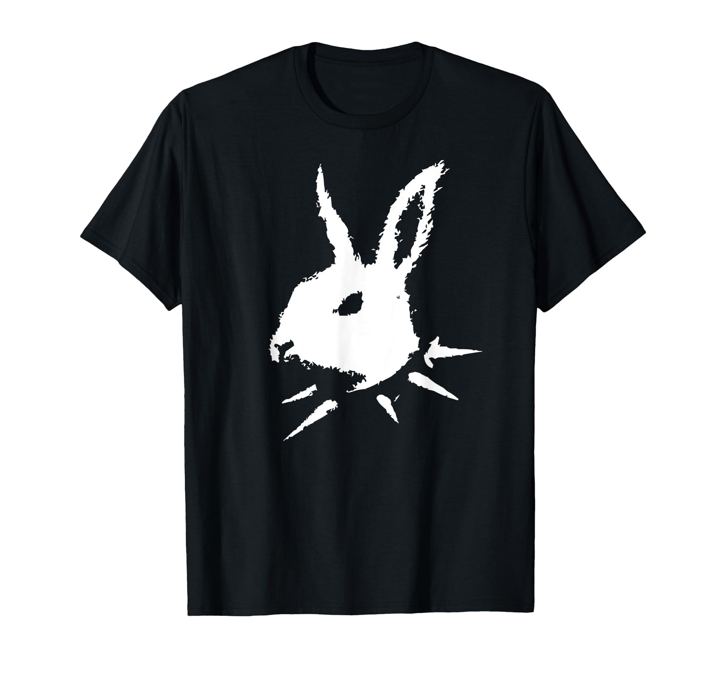 Bunny Skull Punk Y2K Creepy Cat Goth T-Shirt - Fun Novelty Design Unisex - T-Shirt, Sweatshirt, Hoodie