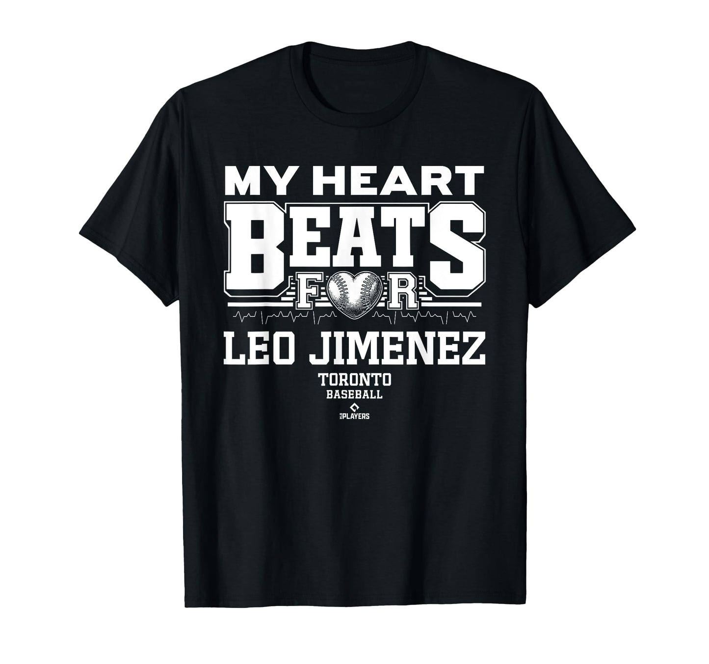 My Heart Beats Leo Jimenez T-Shirt - Casual Everyday Wear for Adults - T-Shirt, Sweatshirt, Hoodie