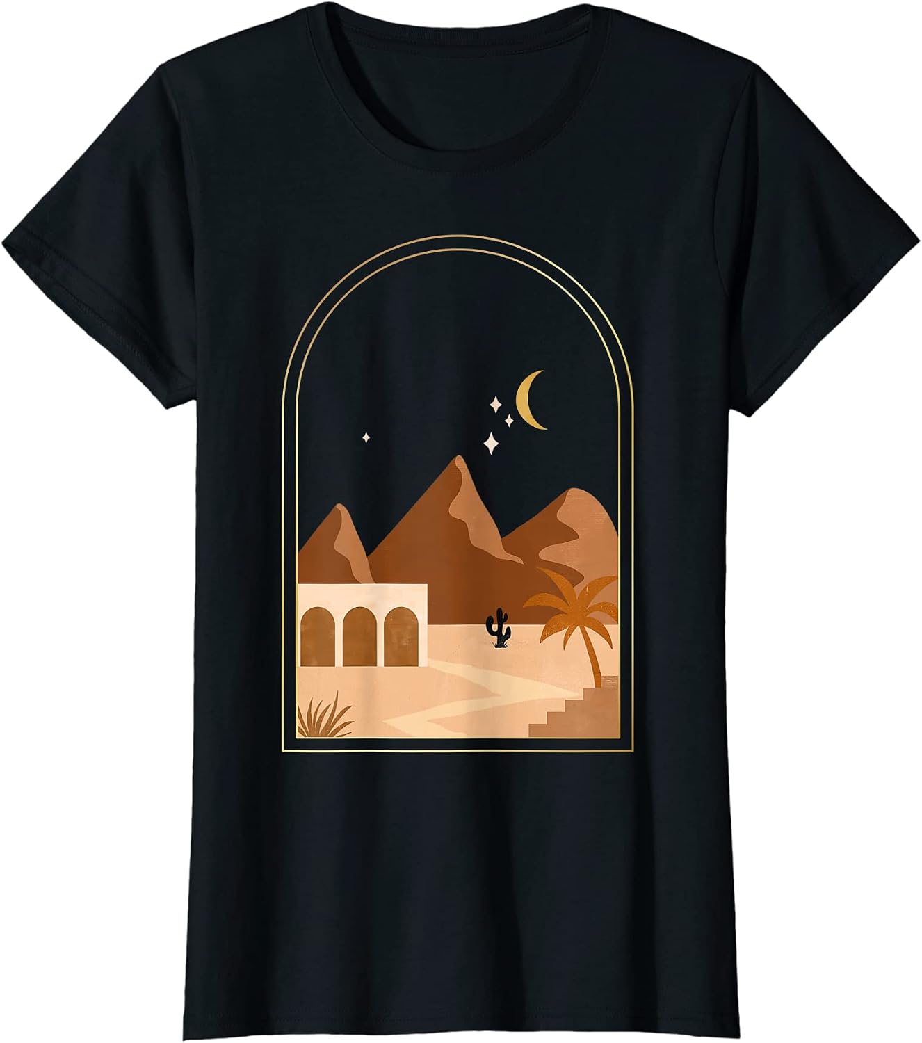 Abstract desert - Adult & Kids T-Shirts, Sweatshirts & Hoodies apparel design preview 1