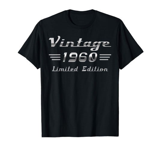 1960 Car 66Th Birthday T-Shirt - Streetwear Style for Adults - T-Shirt, Sweatshirt, Hoodie