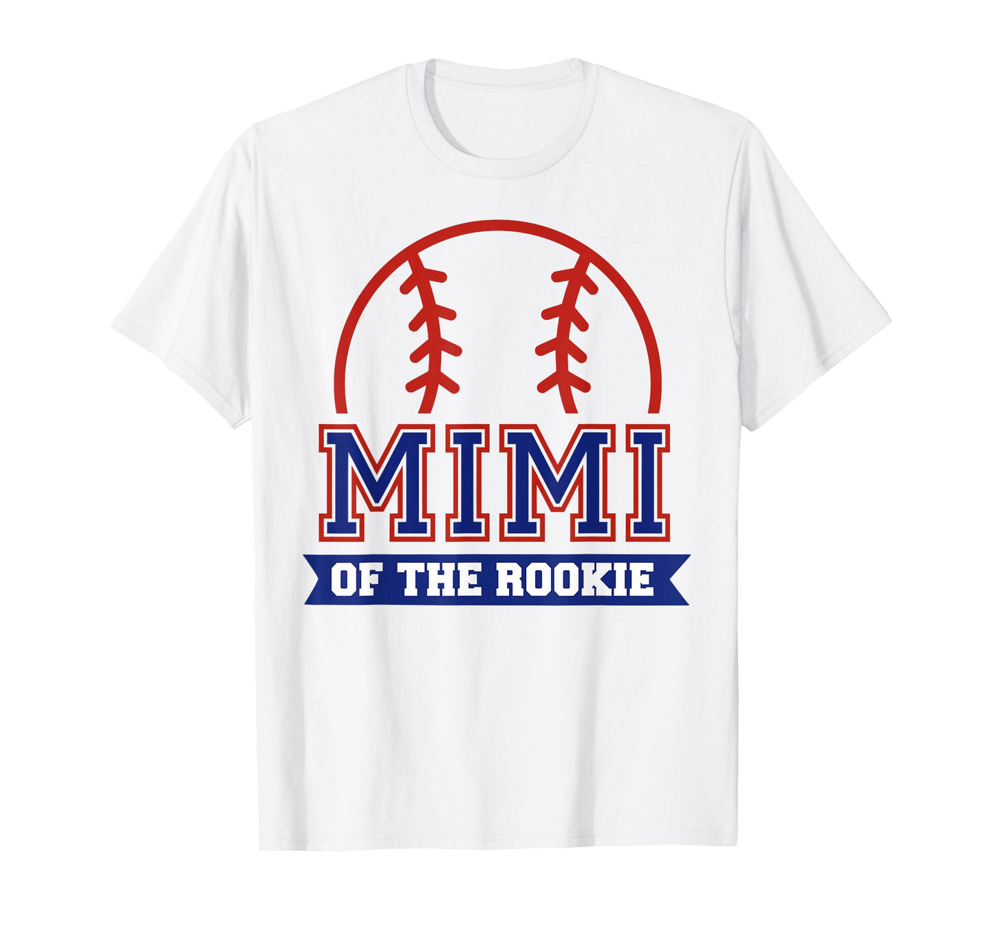 Mimi Rookie 1St Birthday Baseball T-Shirt - Aesthetic Graphic for Adults - T-Shirt, Sweatshirt, Hoodie