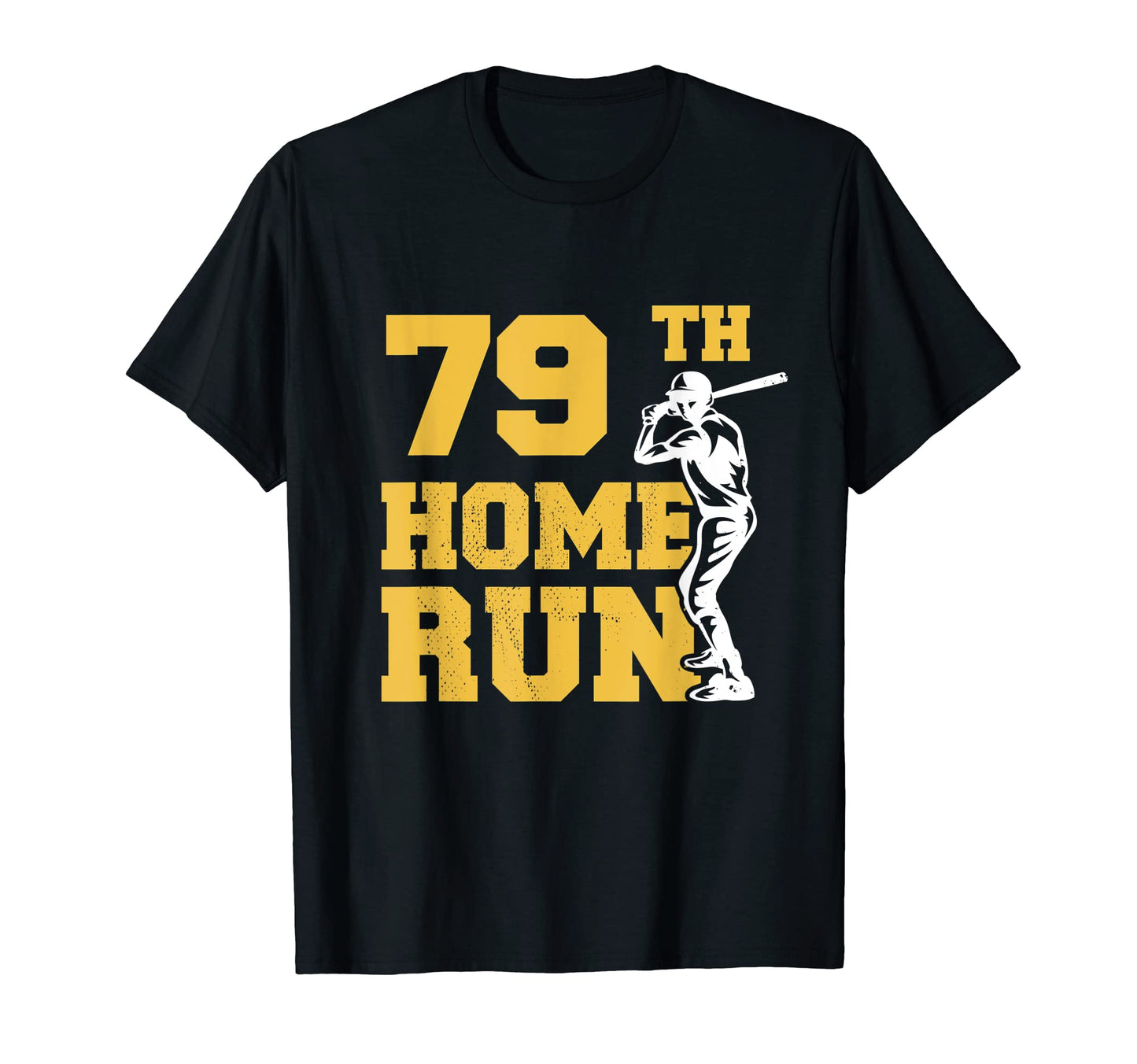 79Th Home Run Baseball Funny 79Th T-Shirt - Custom Art Print Unisex - T-Shirt, Sweatshirt, Hoodie