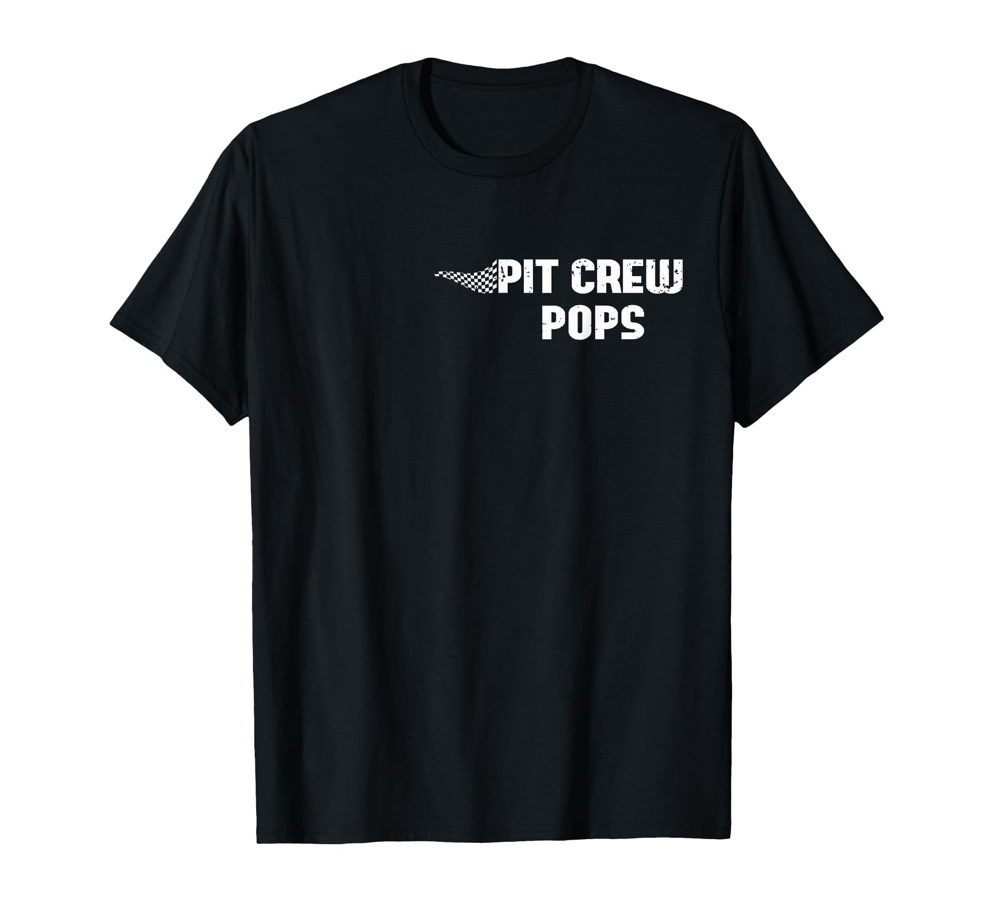 Pit Crew Pops Racing Car Family T-Shirt - Casual Everyday Wear Men Women - T-Shirt, Sweatshirt, Hoodie