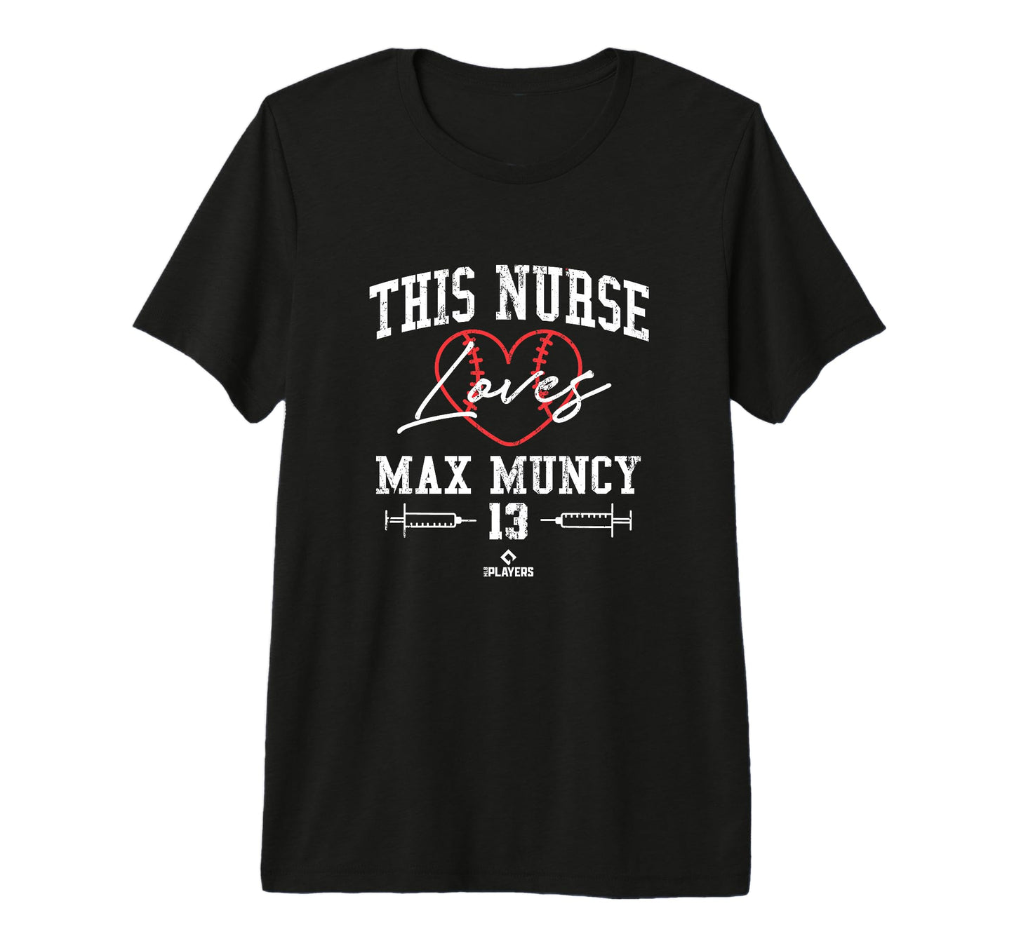 This Nurse Loves Max Muncy Baseball T-Shirt - Custom Art Print for Adults - T-Shirt, Sweatshirt, Hoodie