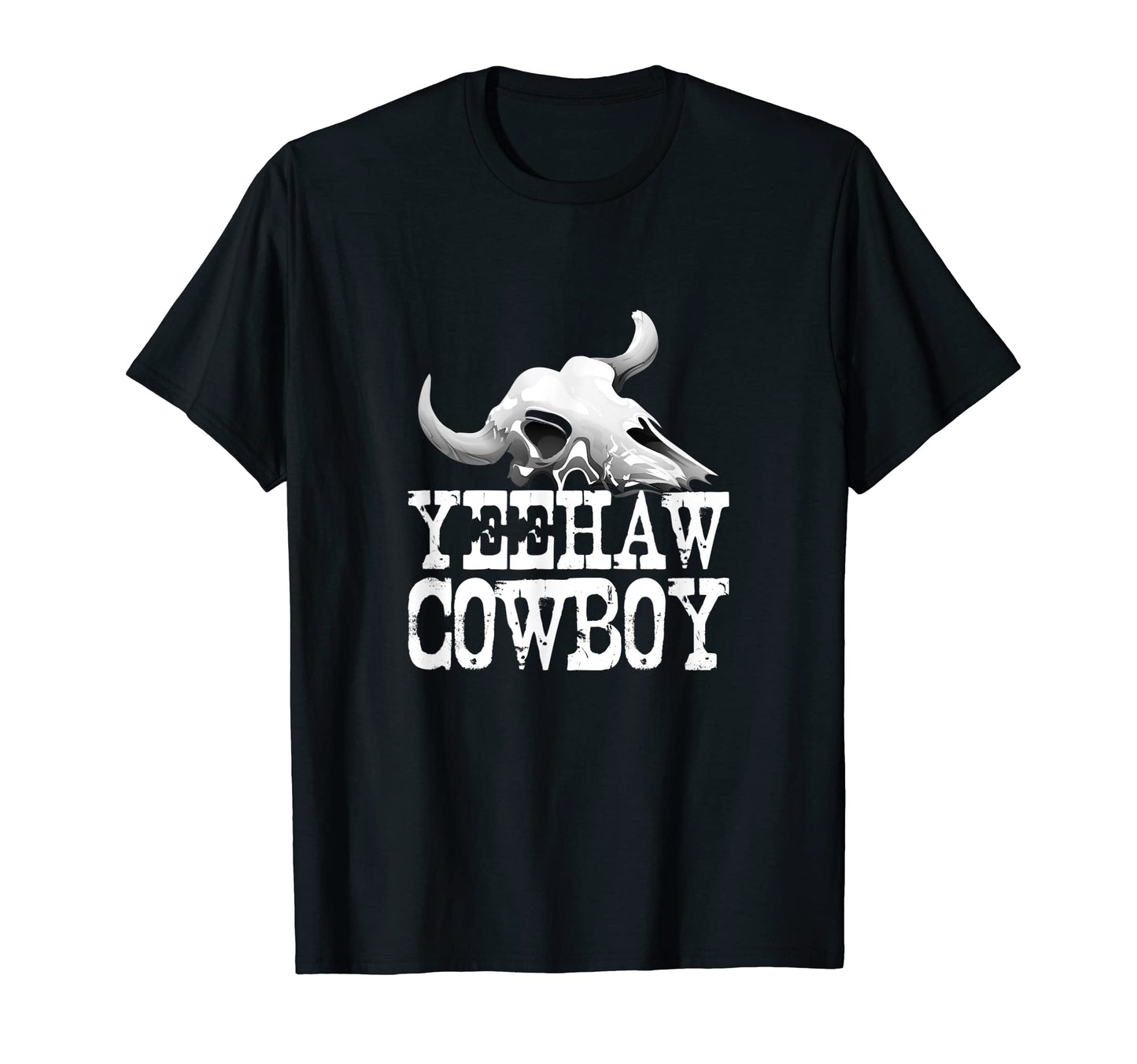 Yeehaw Cowboy Gifts Texas Rodeo Bull Hoodie - Trendy Graphic Men Women - T-Shirt, Sweatshirt, Hoodie