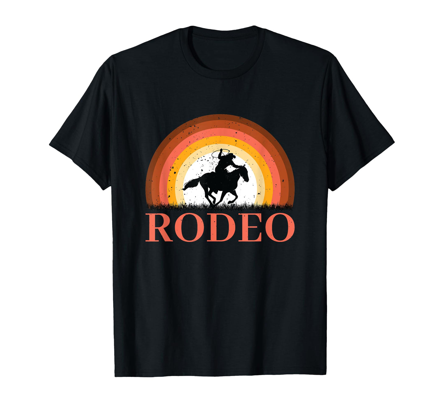 Rodeo Western Bull Riding Country T-Shirt - Custom Art Print Men Women - T-Shirt, Sweatshirt, Hoodie