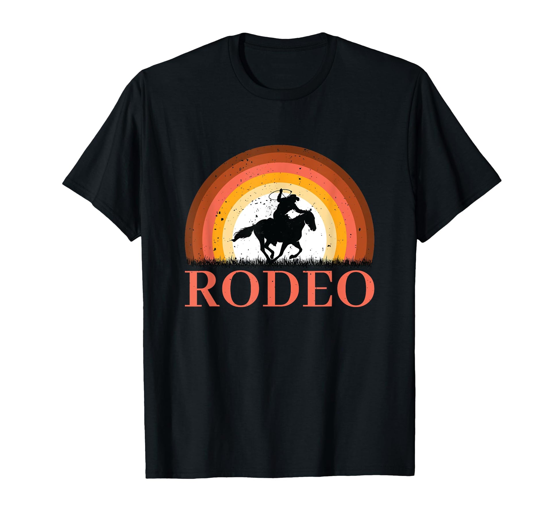 Rodeo Western Bull Riding Country T-Shirt - Custom Art Print Men Women - T-Shirt, Sweatshirt, Hoodie