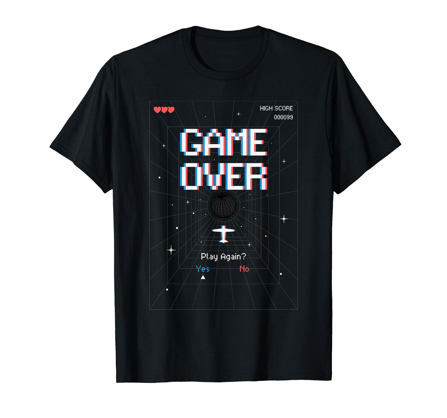 8 Bit Arcade Gamer Gifts T-Shirt - Unique Graphic Men Women - T-Shirt, Sweatshirt, Hoodie